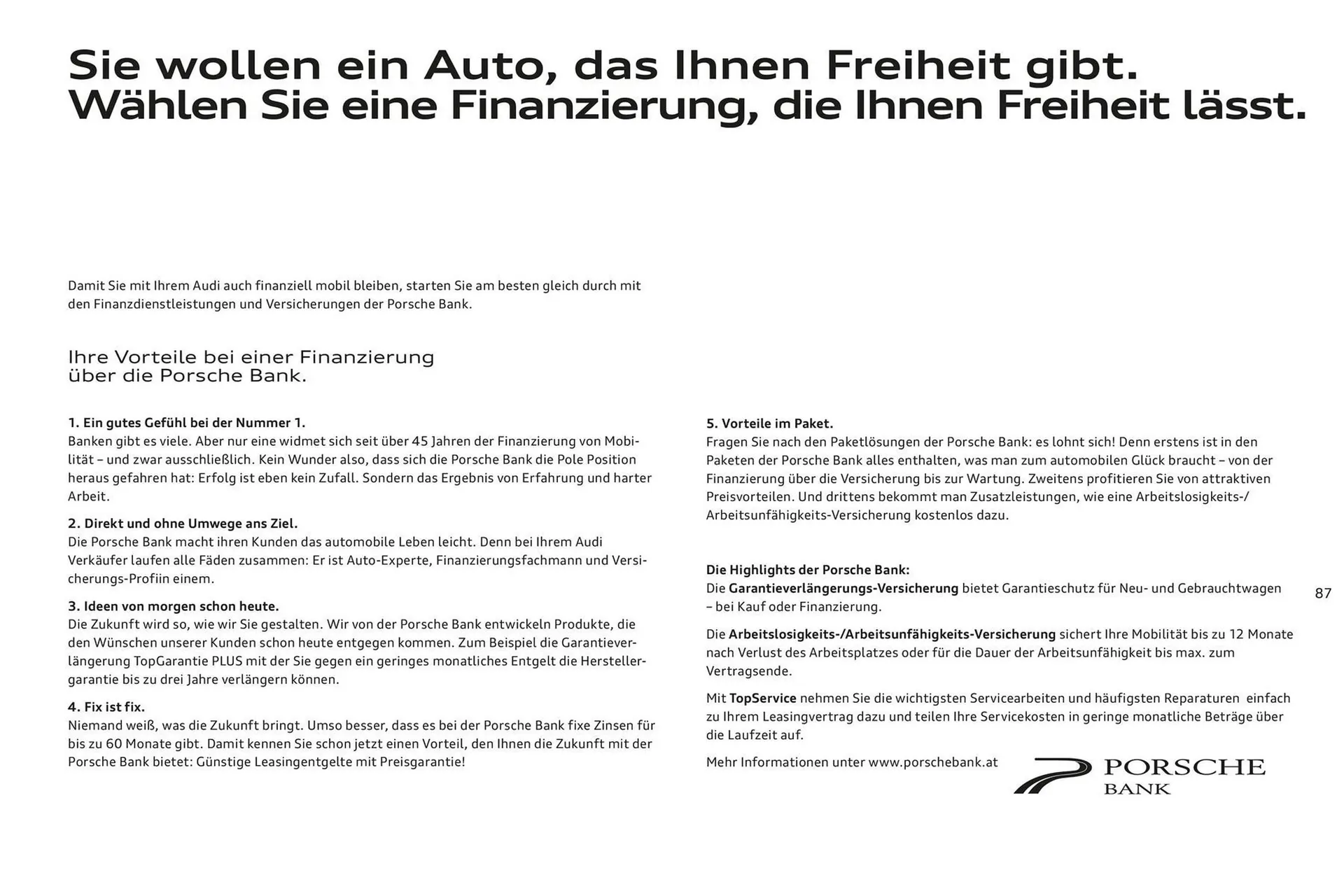 Audi A6 Flugblatt von 2. November bis 2. November 2024 - Flugblätt seite  91