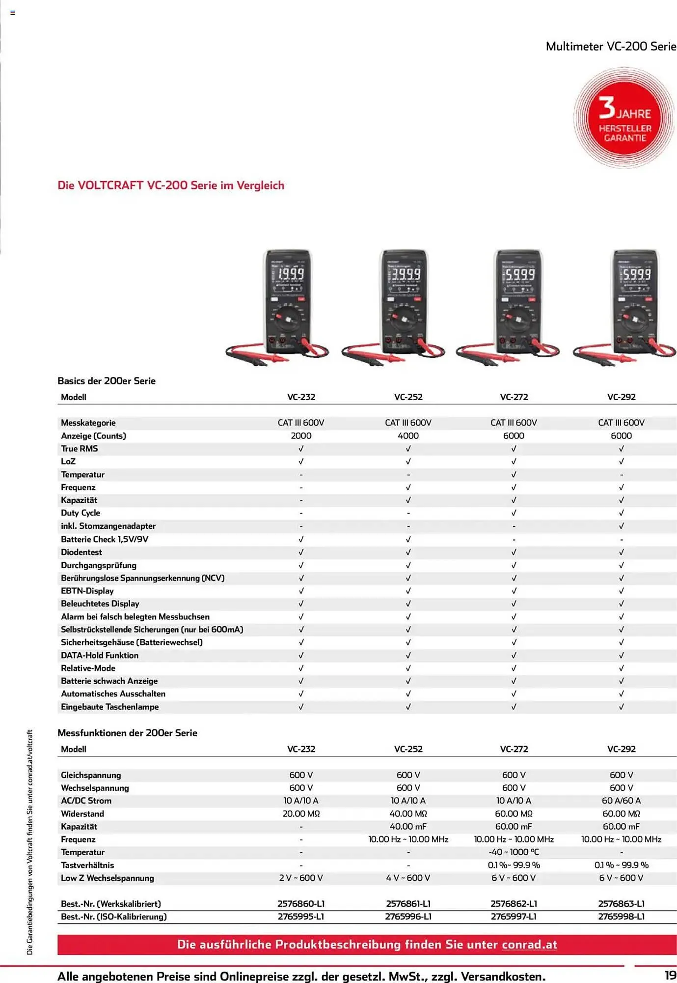 Conrad Katalog von 1. Oktober bis 30. November 2025 - Flugblätt seite  19