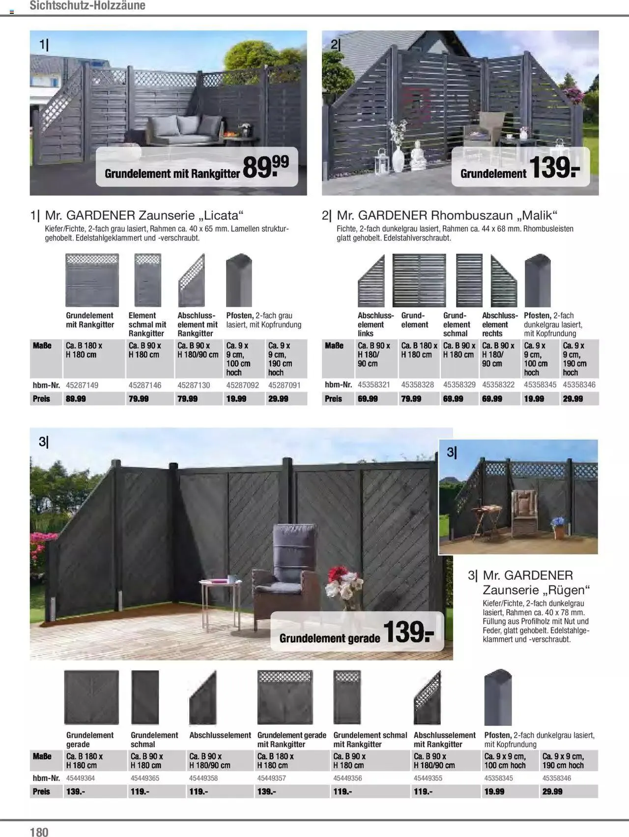Hagebau Gartenjahr 2023 von 7. März bis 31. Dezember 2023 - Flugblätt seite  180