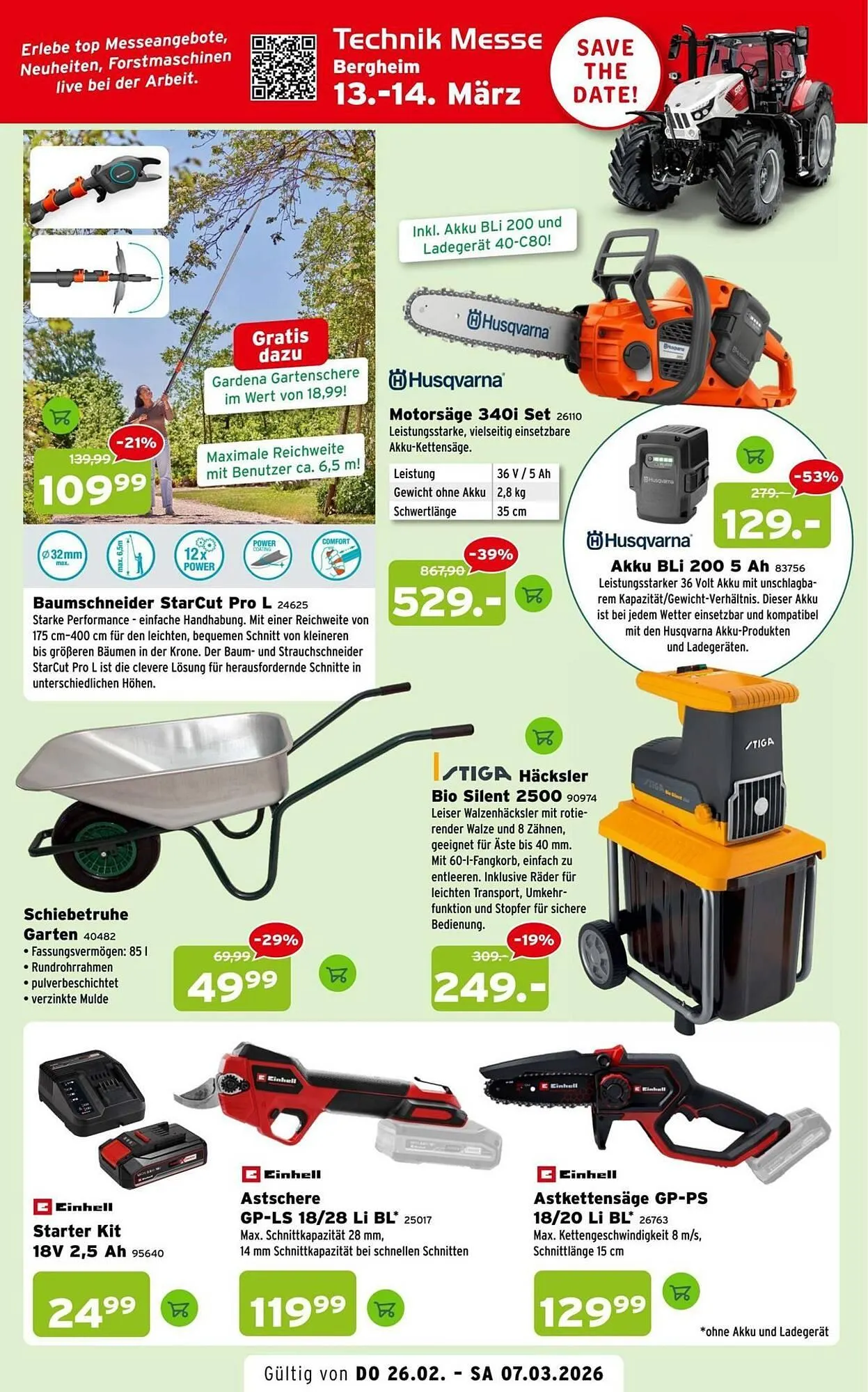 Salzburger Lagerhaus Flugblatt von 26. Februar bis 7. März 2026 - Flugblätt seite 4