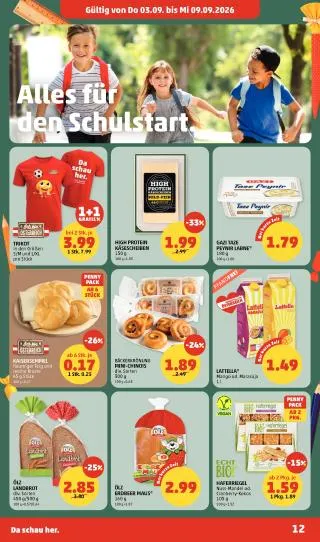 PENNY Flugblatt von 3. September bis 9. September 2026 - Flugblätt seite  12