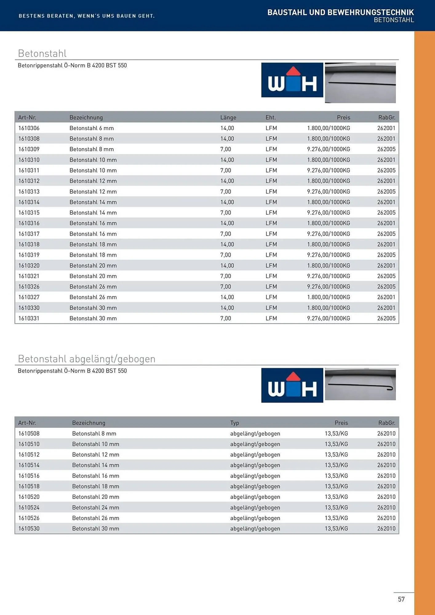 Würth Flugblatt von 22. Februar bis 31. Dezember 2024 - Flugblätt seite 57