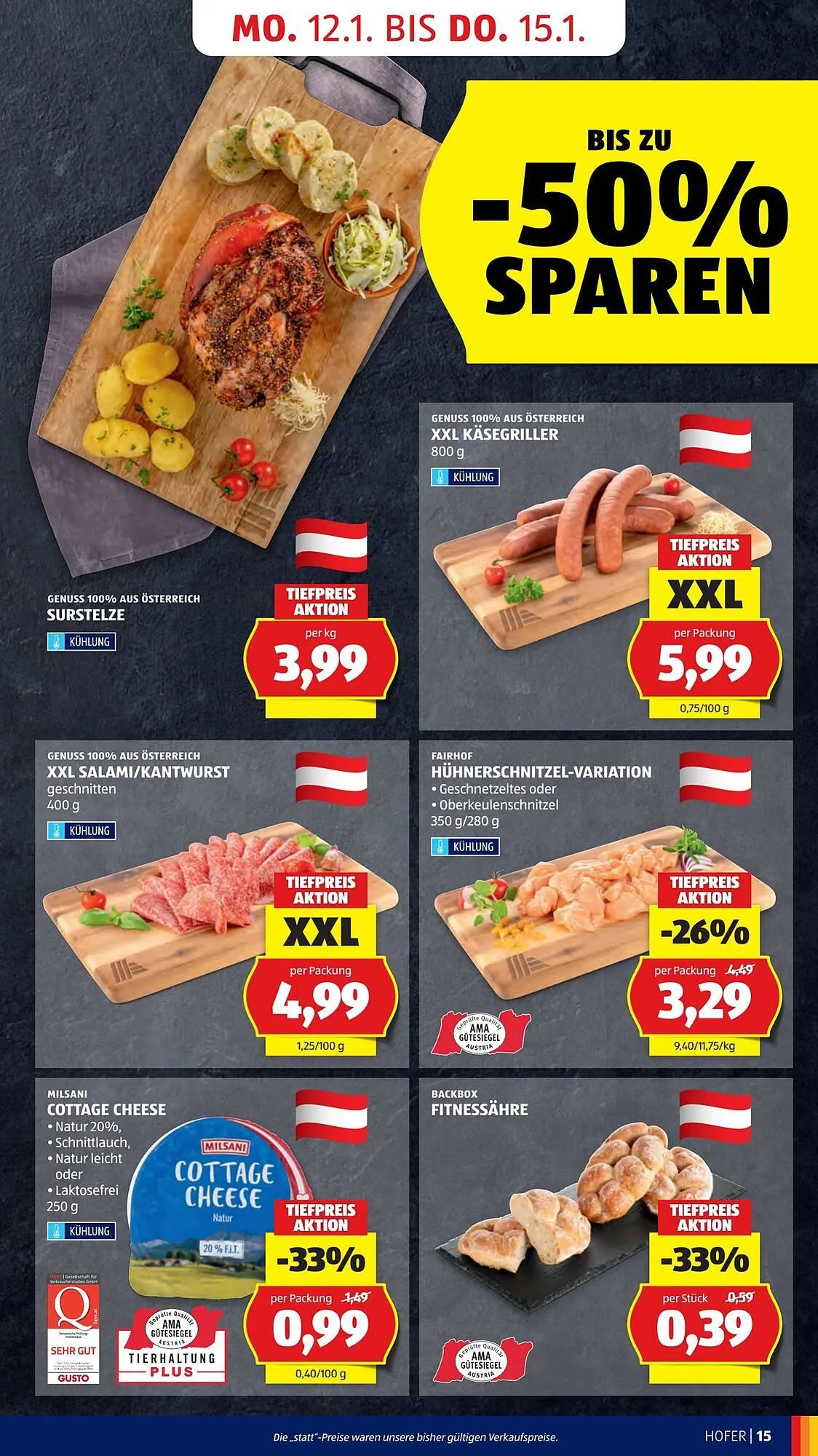 Hofer Flugblatt von 9. Jänner bis 15. Jänner 2026 - Flugblätt seite  17