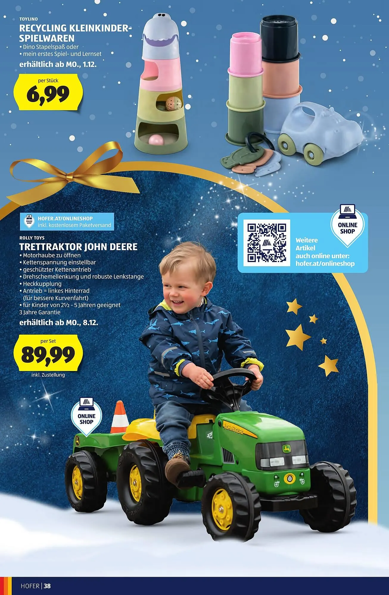 Hofer Flugblatt von 7. November bis 24. Dezember 2025 - Flugblätt seite  38