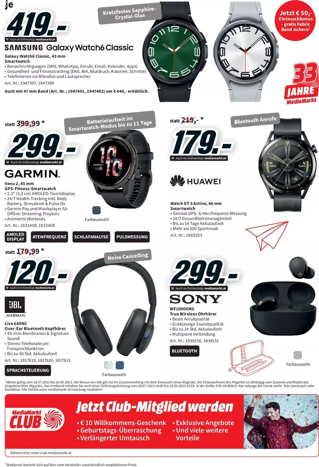 Media Markt Angebote von 27. August bis 9. September 2023 - Flugblätt seite  14