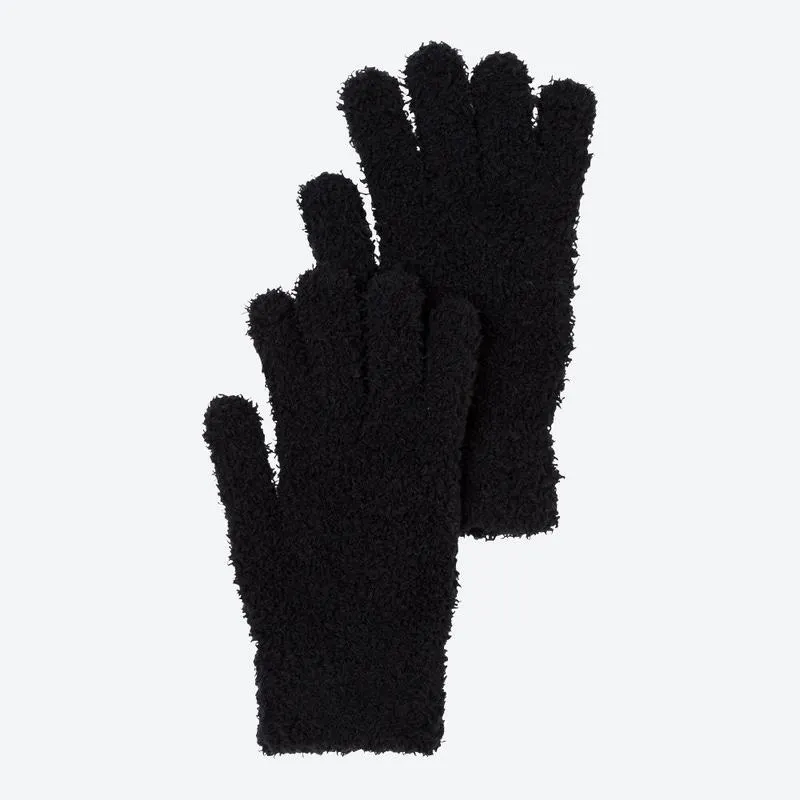 Damen-Handschuhe mit Plüsch