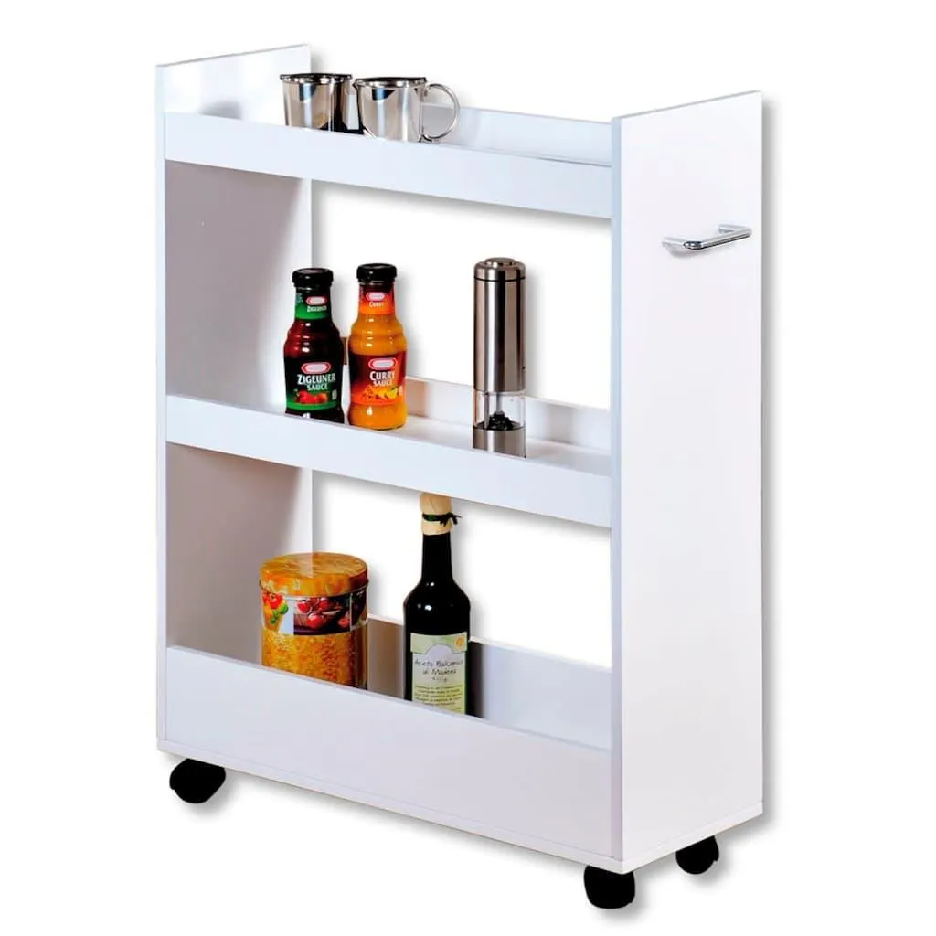 KESPER® Küchenwagen »Nischenregal, weiß, FSC«