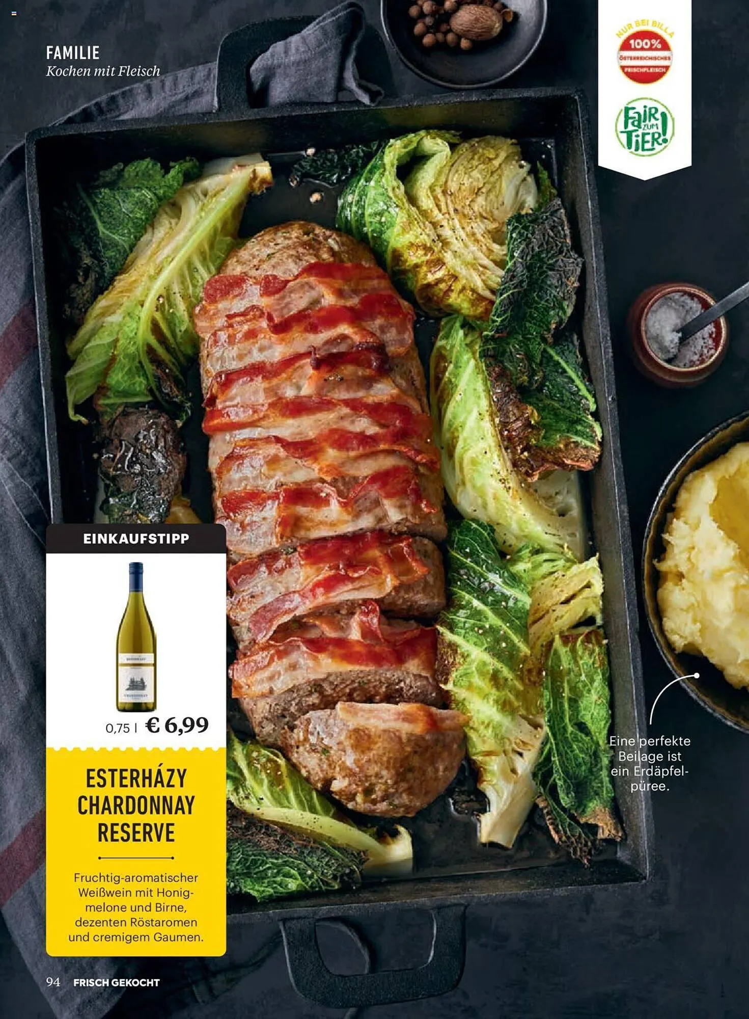 Billa Flugblatt von 1. Dezember bis 31. Dezember 2023 - Flugblätt seite  94