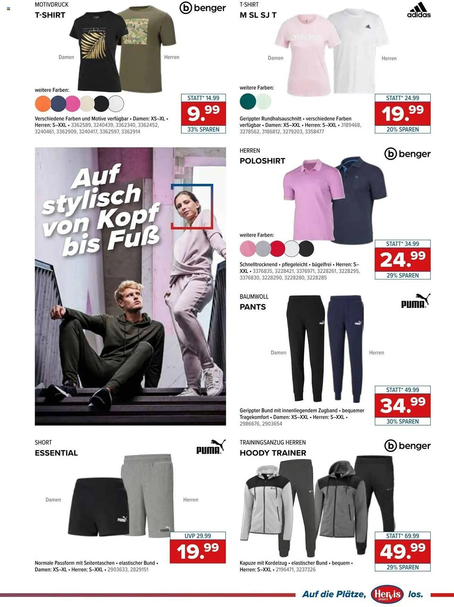 Hervis Flugblatt von 22. April bis 28. April 2024 - Flugblätt seite  13