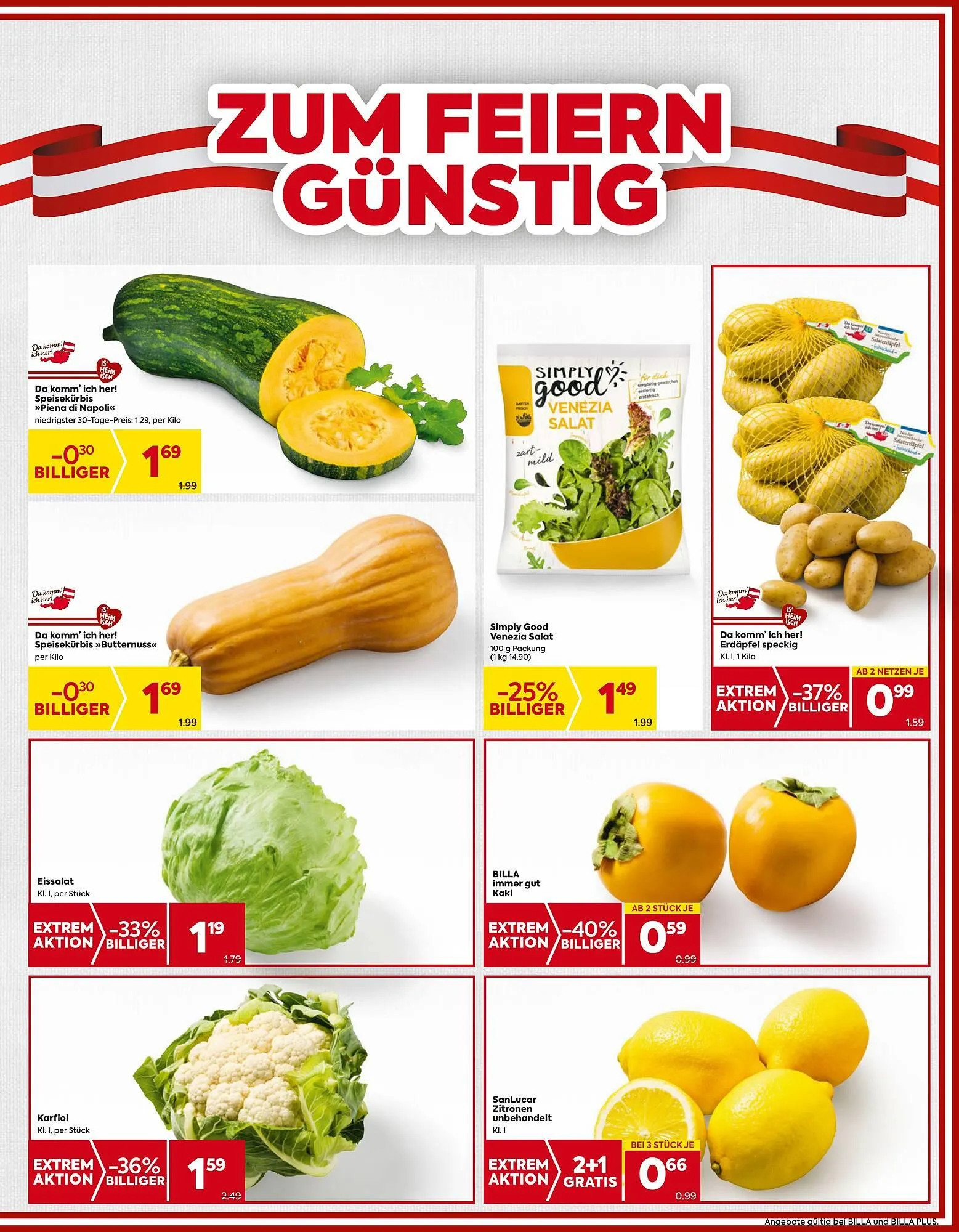 Billa Corso Flugblatt von 23. Oktober bis 29. Oktober 2025 - Flugblätt seite  3