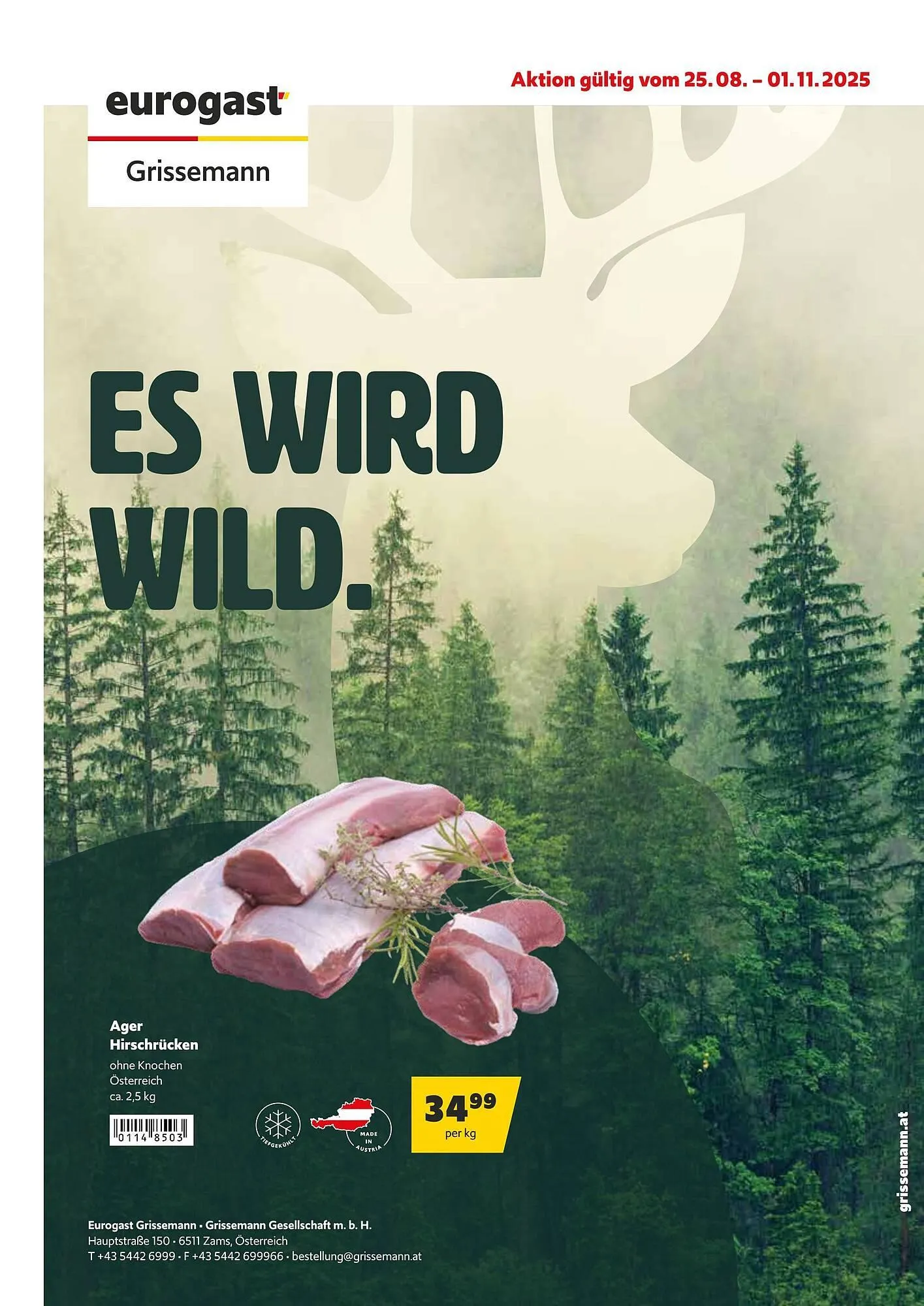 Eurogast Grissemann Flugblatt - 1