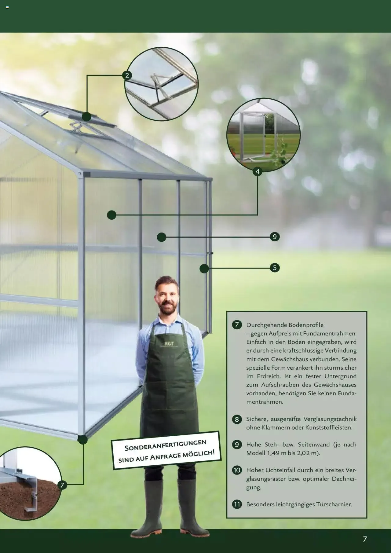 Dehner - KGT Katalog - Gartentechnik & Co. von 6. Februar bis 31. Dezember 2023 - Flugblätt seite  7