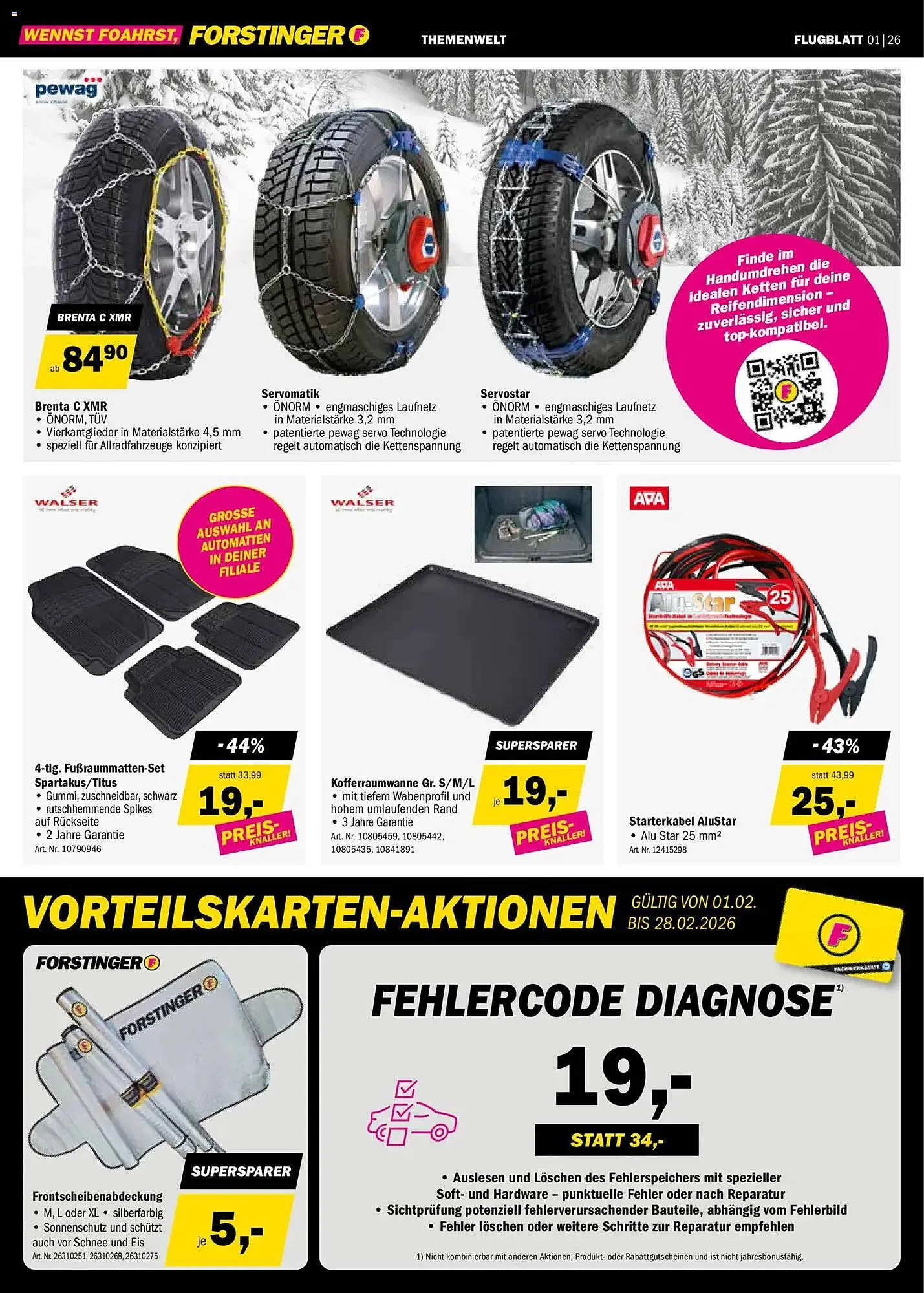 Forstinger Flugblatt von 21. Jänner bis 14. Februar 2026 - Flugblätt seite  2