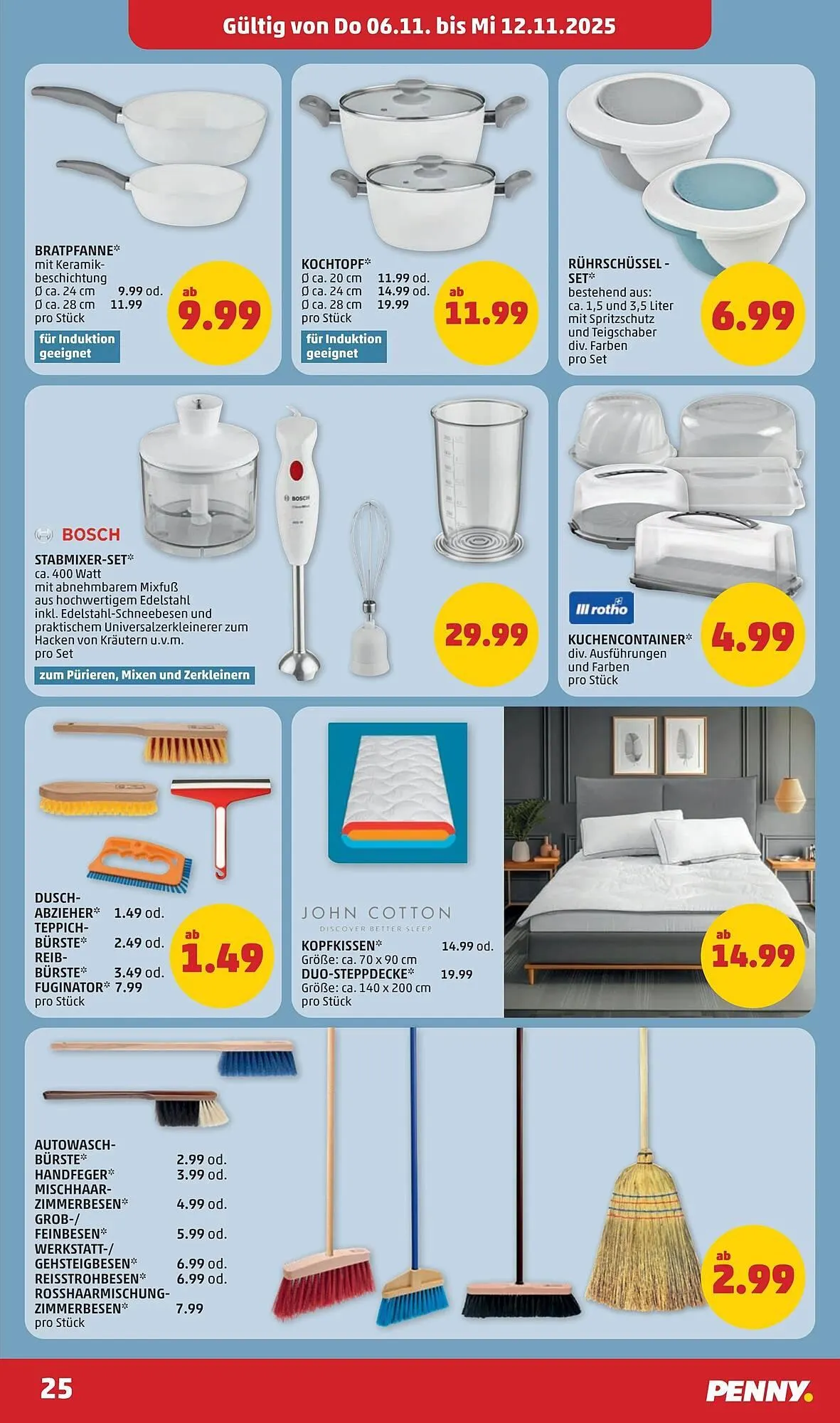 PENNY Flugblatt von 6. November bis 12. November 2025 - Flugblätt seite 25