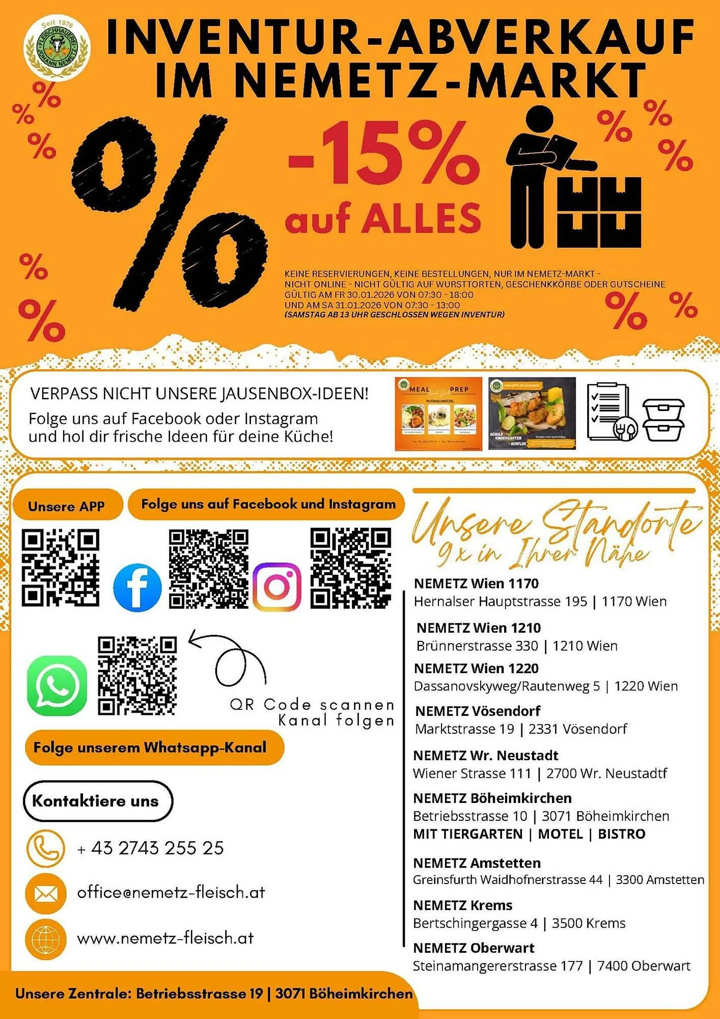 Nemetz Markt Flugblatt von 20. Jänner bis 29. Jänner 2026 - Flugblätt seite  3