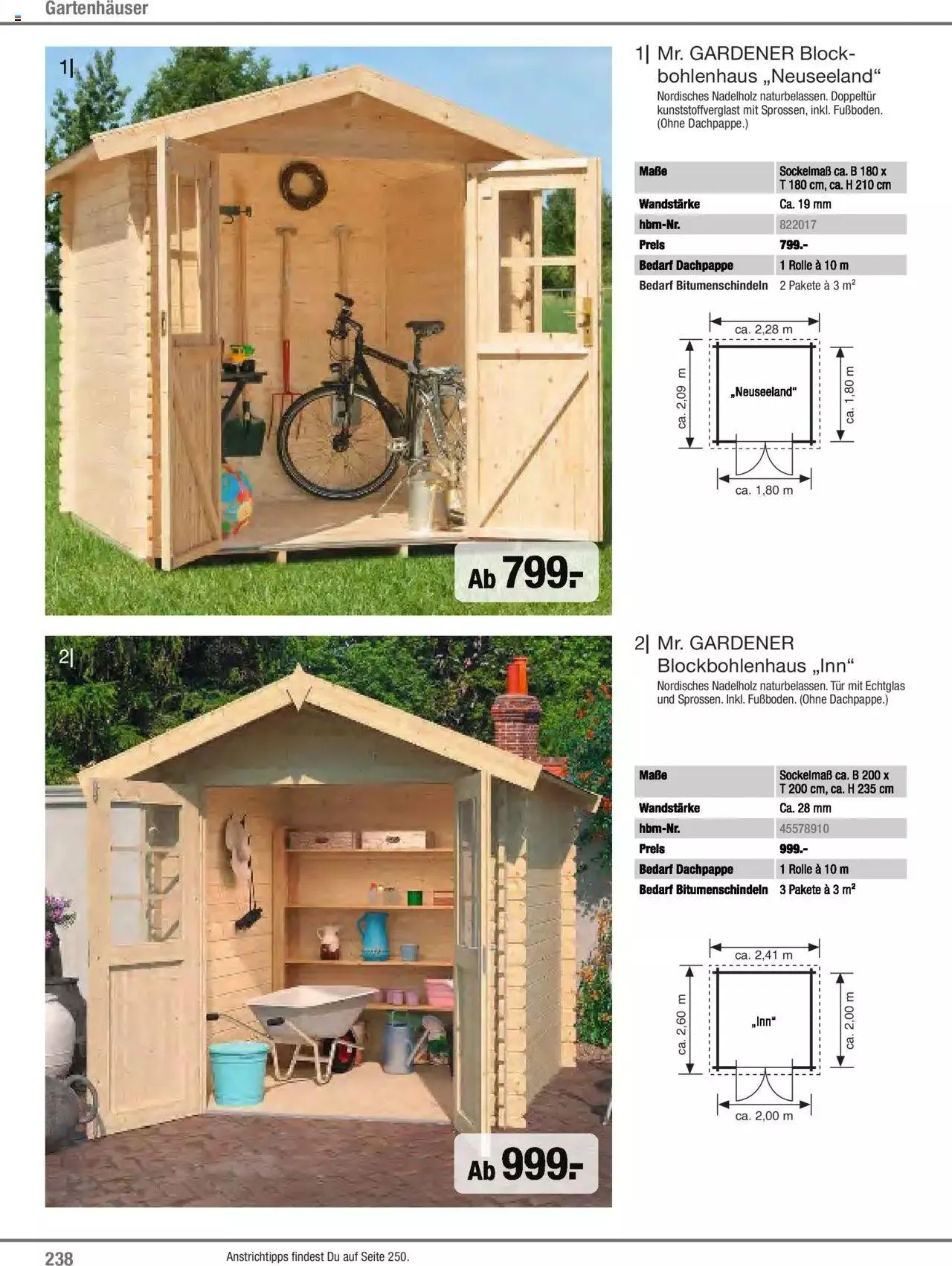 Hagebau Gartenjahr 2023 von 7. März bis 31. Dezember 2023 - Flugblätt seite  238