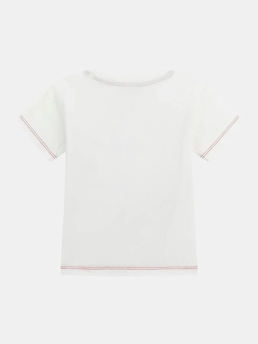 T-Shirt mit aufgedrucktem Logo