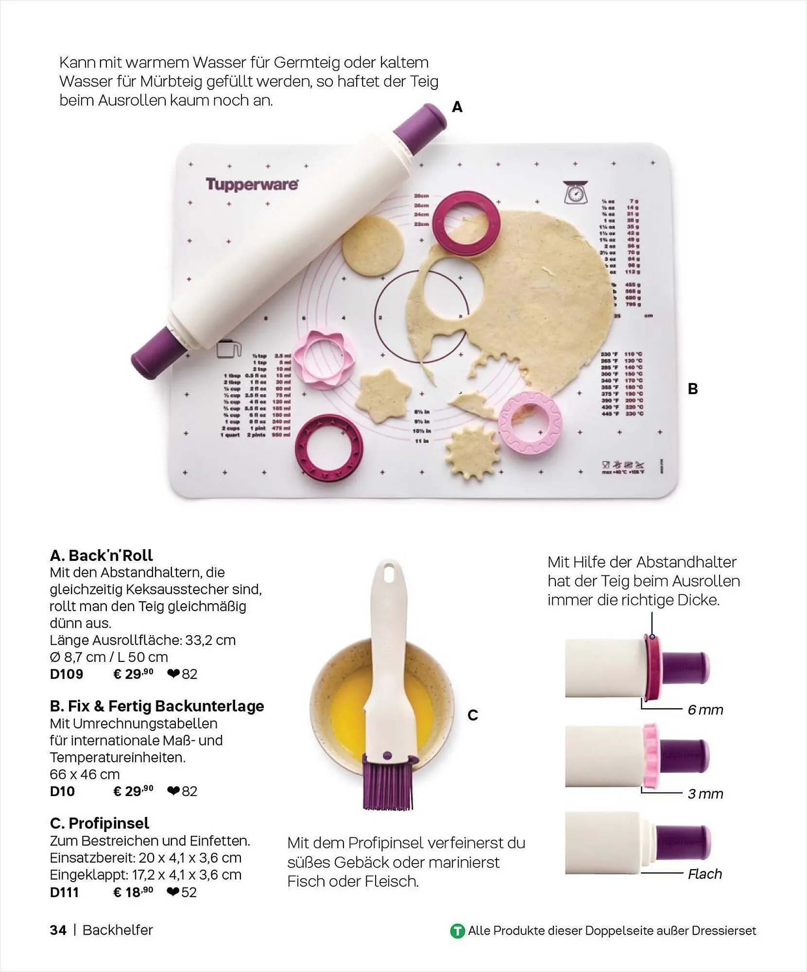 Tupperware Flugblatt von 1. September bis 29. Februar 2024 - Flugblätt seite  34