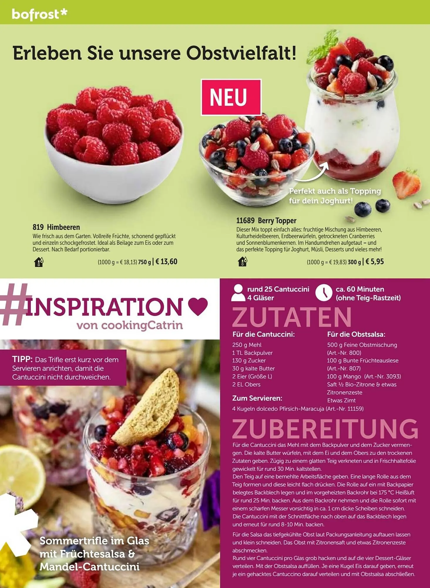 Bofrost Flugblatt von 1. März bis 31. August 2023 - Flugblätt seite  32