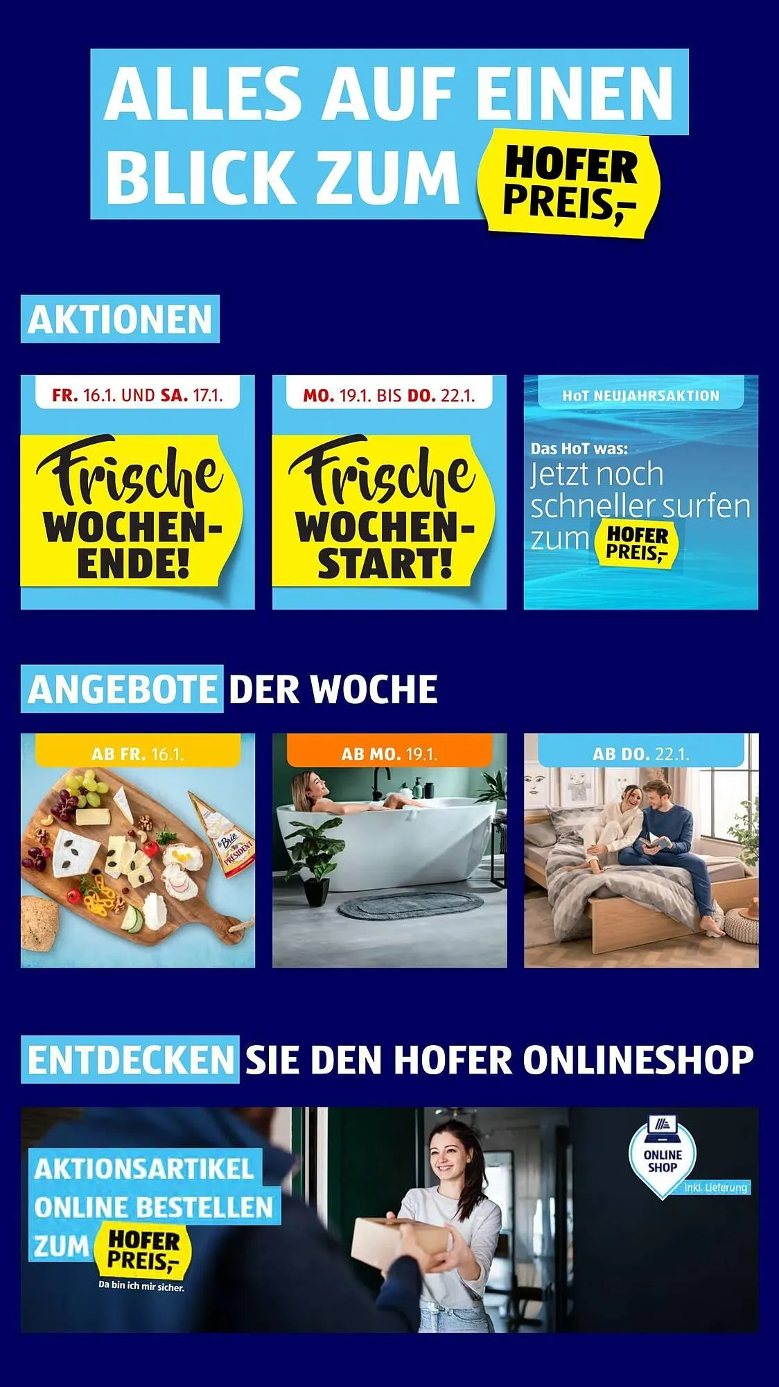 Hofer Flugblatt von 14. Jänner bis 1. März 2026 - Flugblätt seite  2