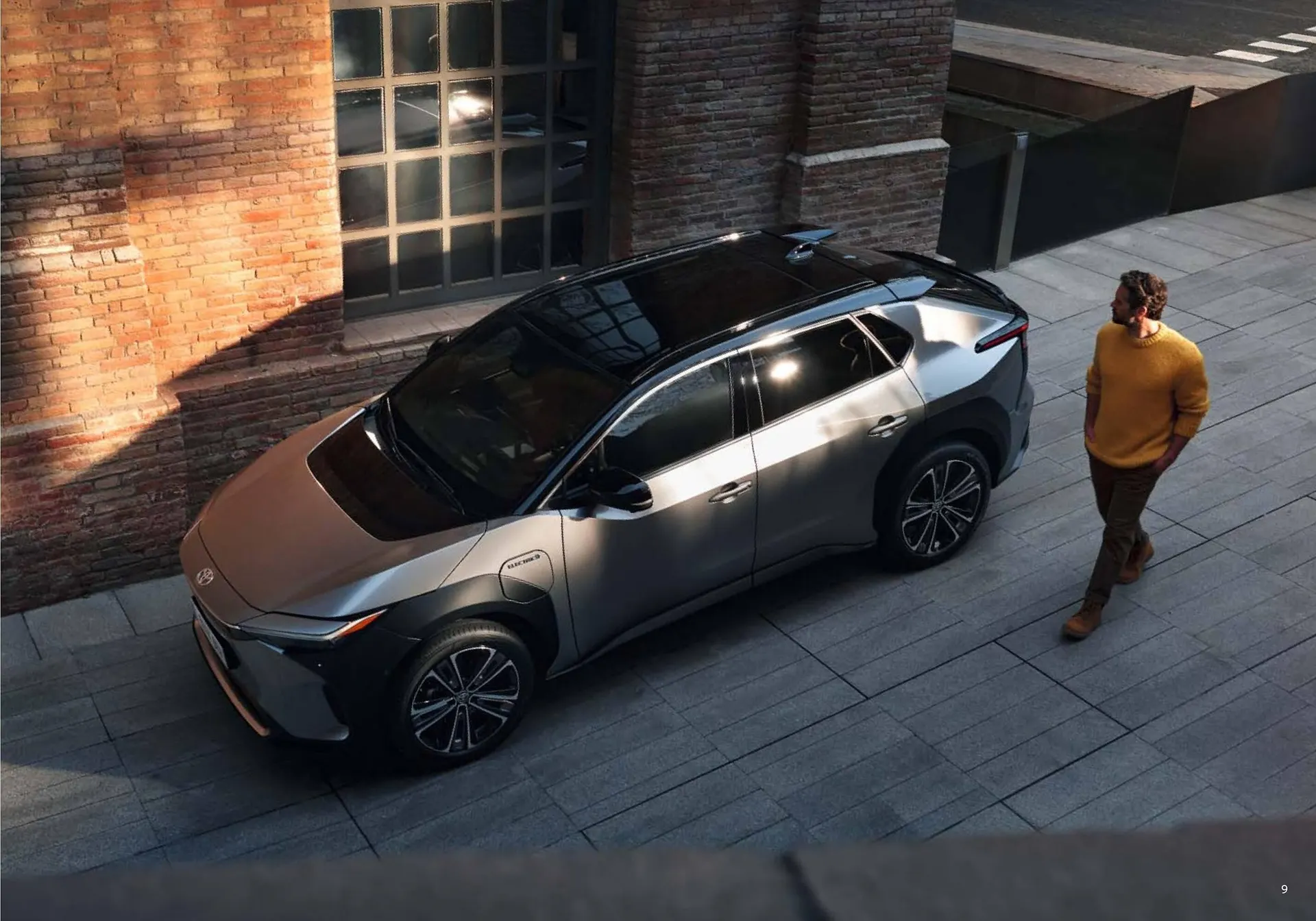 Toyota bZ4X Flugblatt von 11. Juli bis 9. Jänner 2025 - Flugblätt seite  9