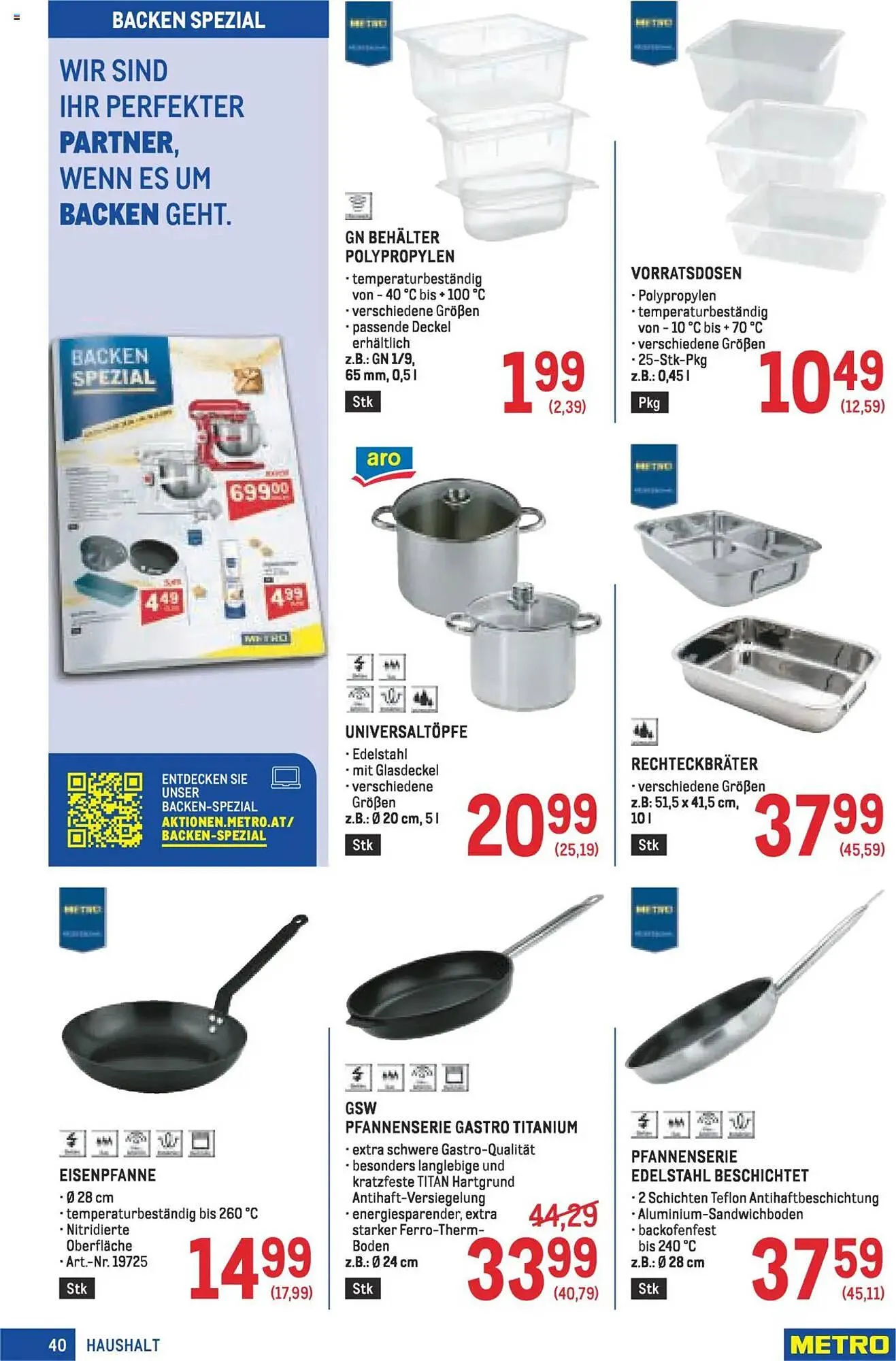 Metro Flugblatt von 16. Oktober bis 29. Oktober 2025 - Flugblätt seite  40