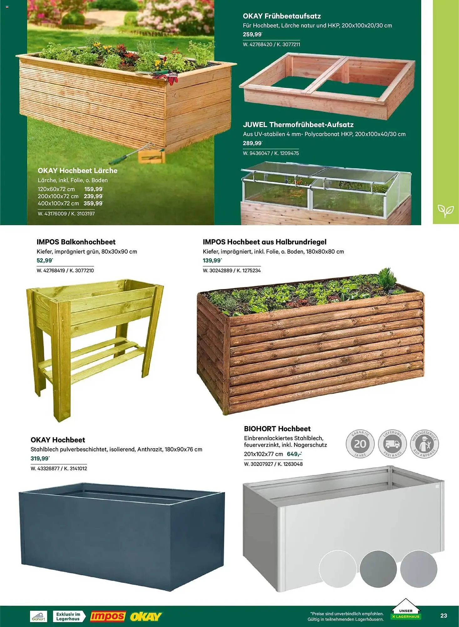 Lagerhaus Flugblatt von 22. Februar bis 31. Mai 2026 - Flugblätt seite  23