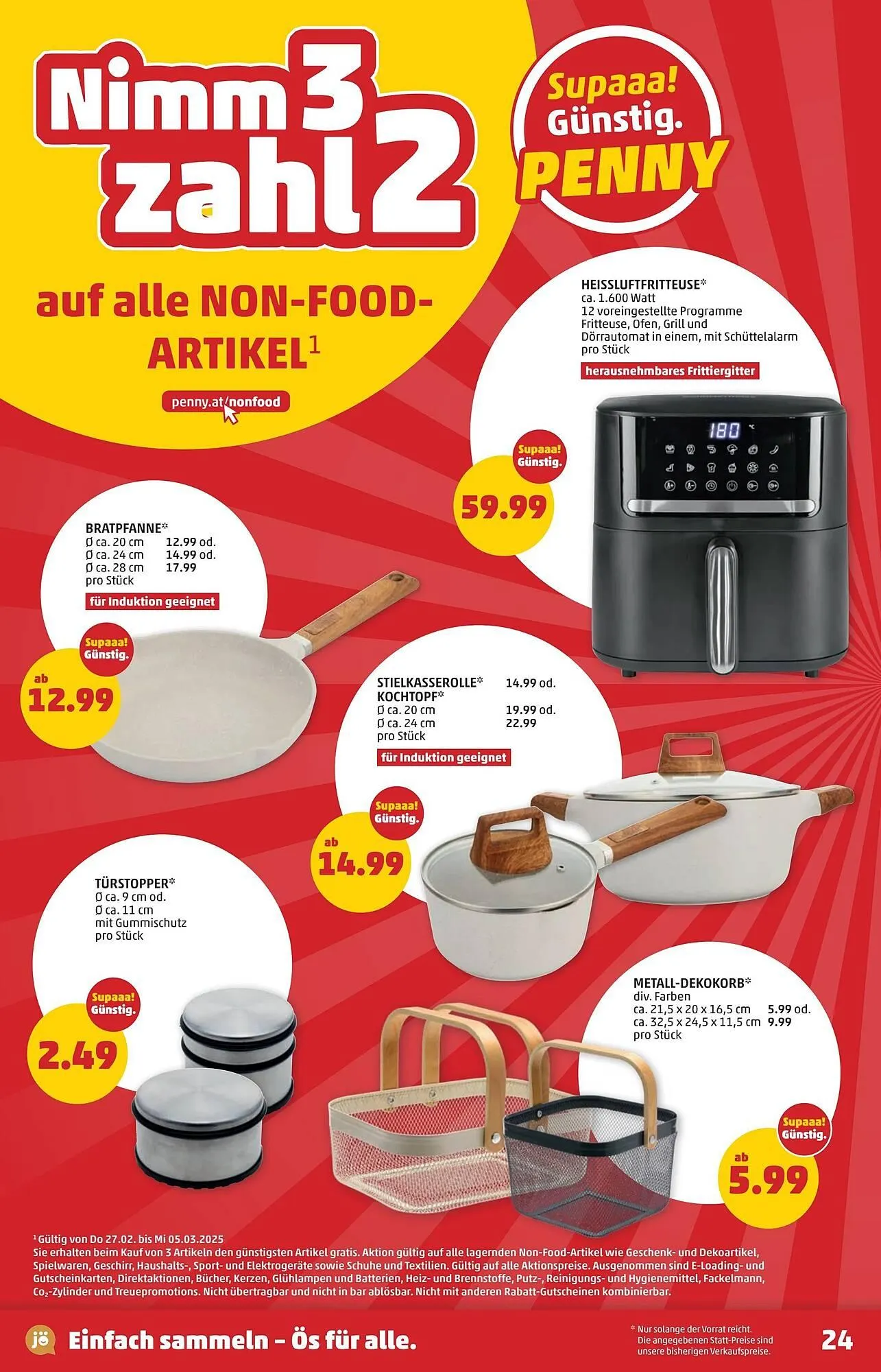 PENNY Flugblatt von 27. Februar bis 5. März 2025 - Flugblätt seite 24
