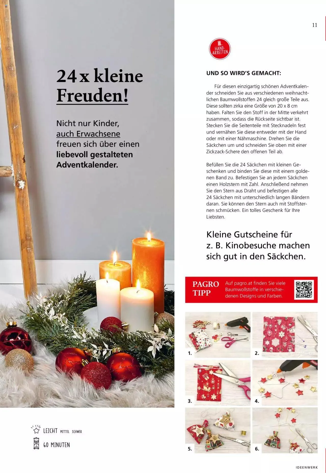 Pagro-Diskont - Ideenwerk von 3. November bis 31. Dezember 2023 - Flugblätt seite 11