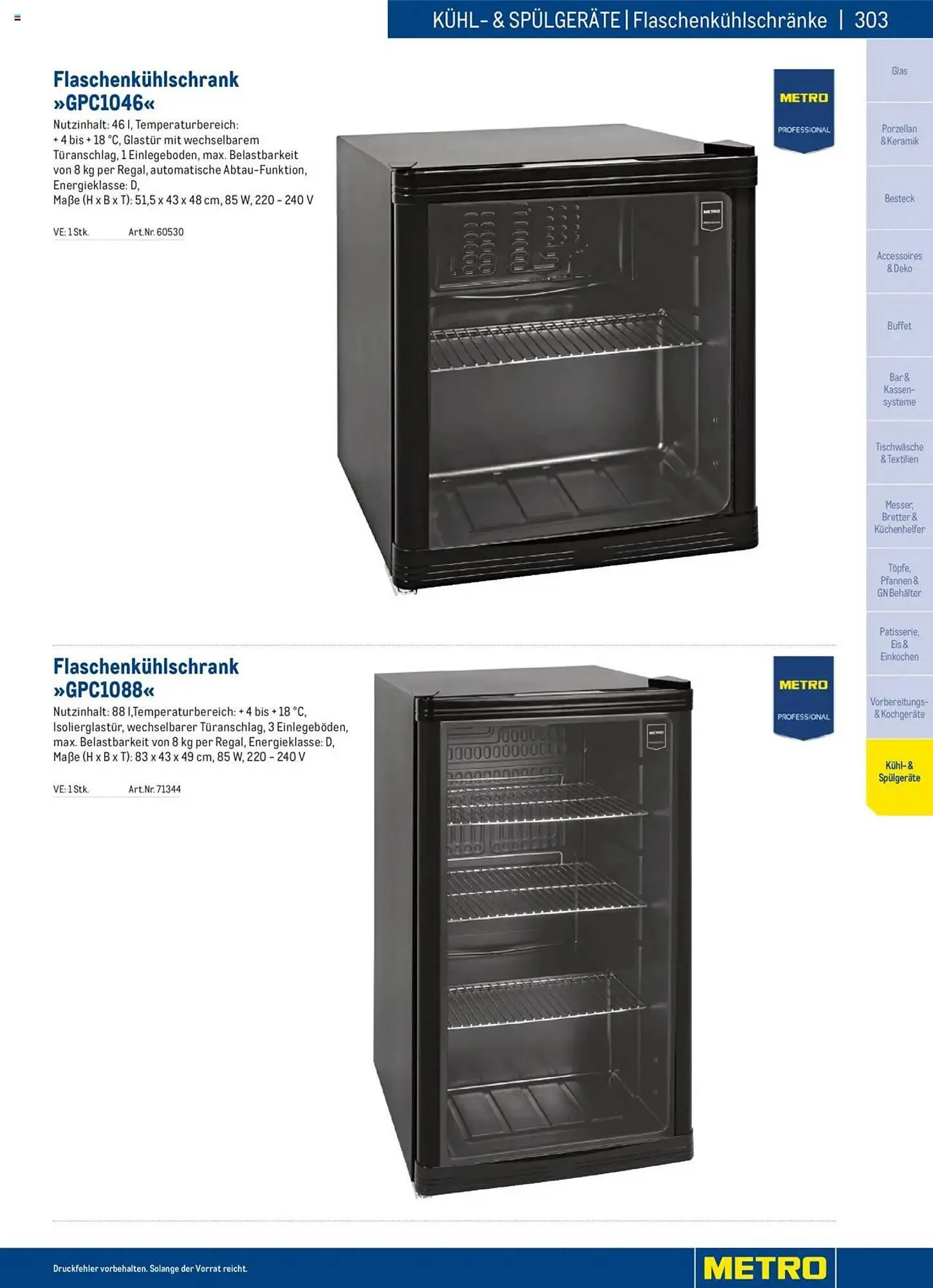 Metro Flugblatt von 2. Dezember bis 31. Dezember 2025 - Flugblätt seite 303