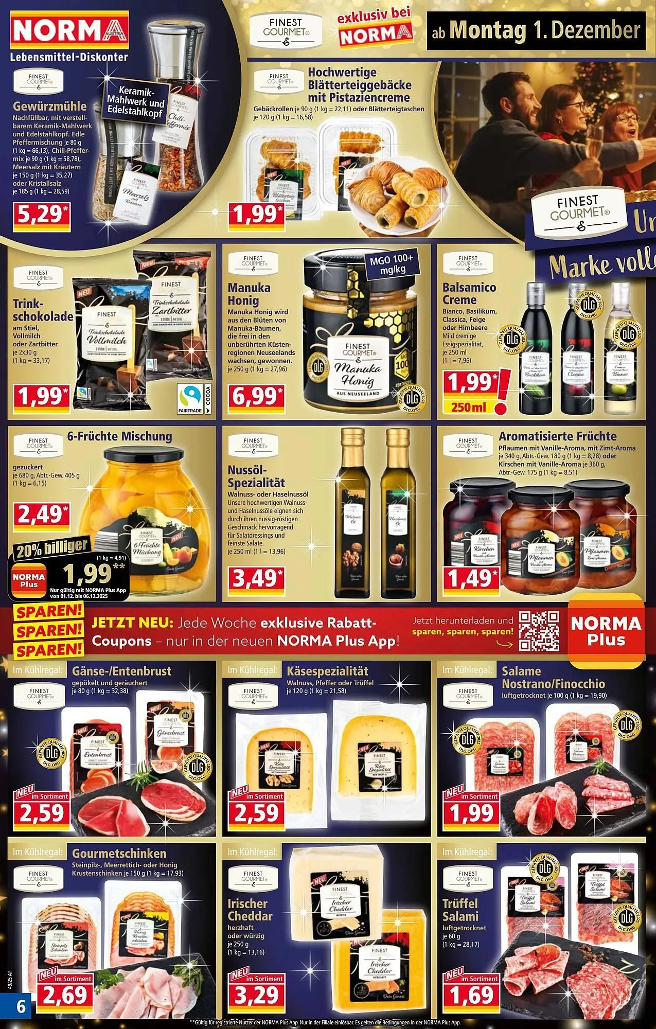 Norma Prospekt von 1. Dezember bis 7. Dezember 2025 - Flugblätt seite  6