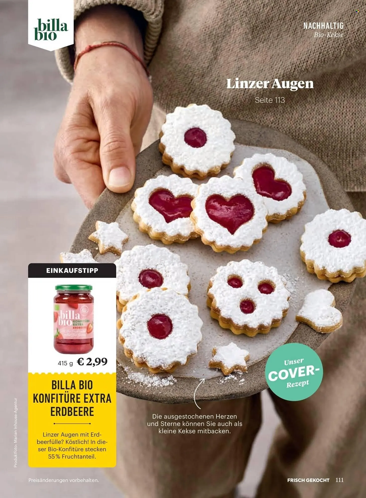 Billa Flugblatt von 1. November bis 30. November 2025 - Flugblätt seite 107