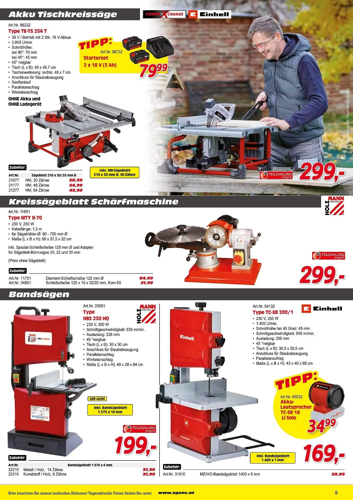 Zgonc Flugblatt von 3. Mai bis 29. Dezember 2023 - Flugblätt seite 9