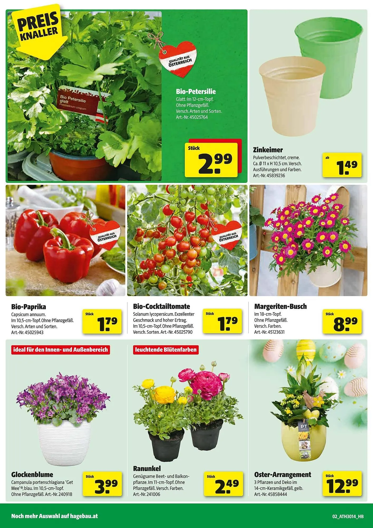 Eurogast Grissemann Flugblatt von 20. März bis 4. April 2026 - Flugblätt seite  2