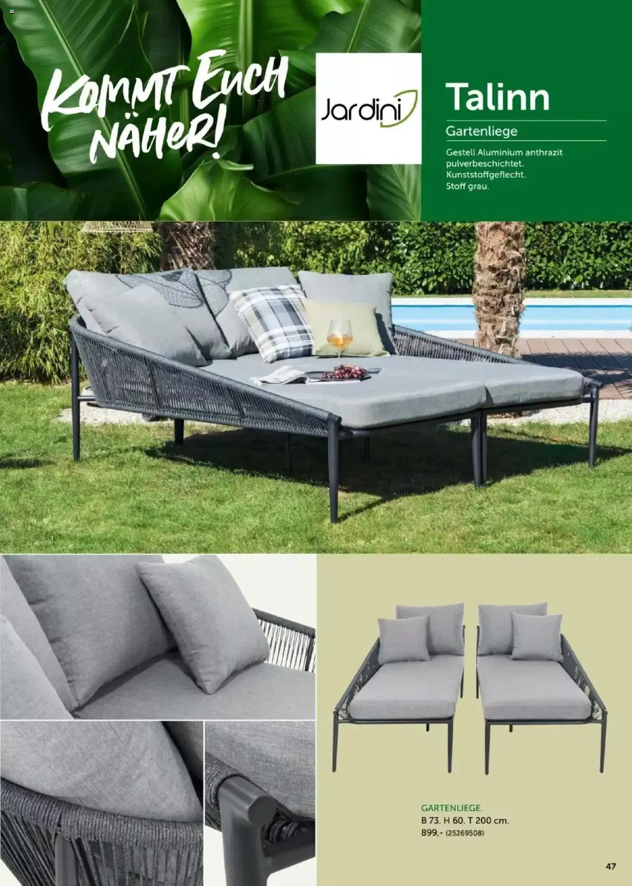 Leiner Garten Katalog 2024 von 4. März bis 30. September 2024 - Flugblätt seite  47