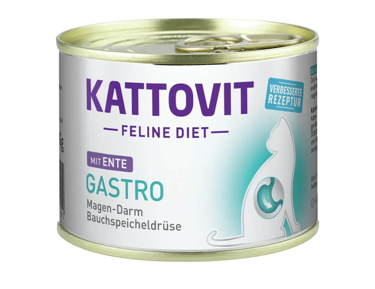 Kattovit Gastro mit Ente Katzen Nassfutter 185 g