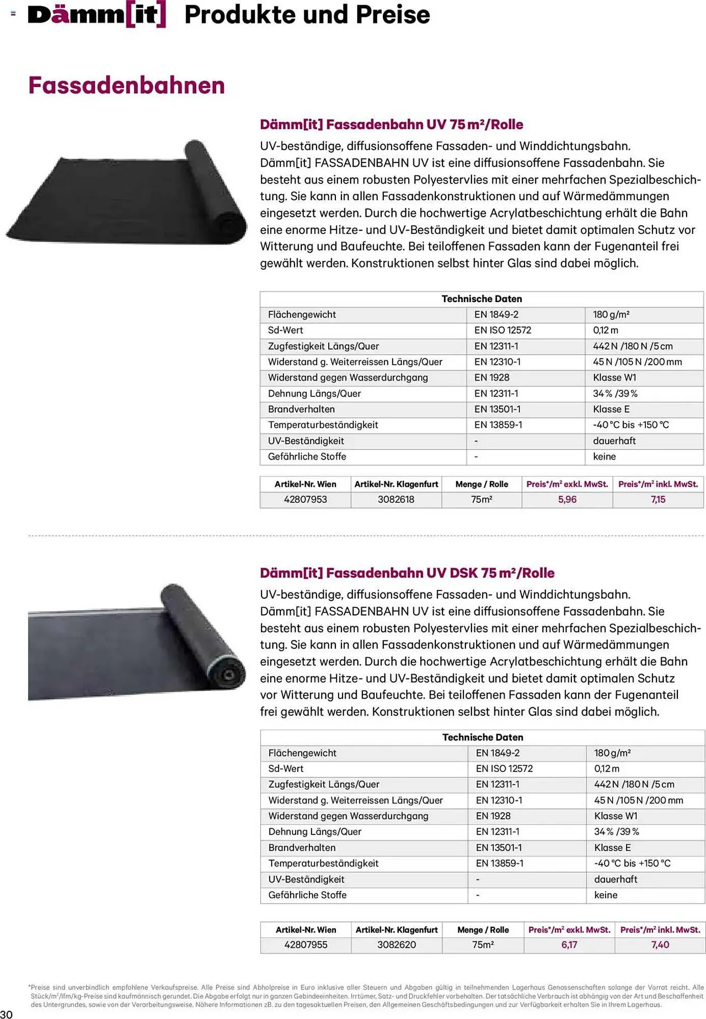 Lagerhaus Flugblatt von 8. Jänner bis 31. Dezember 2025 - Flugblätt seite  30