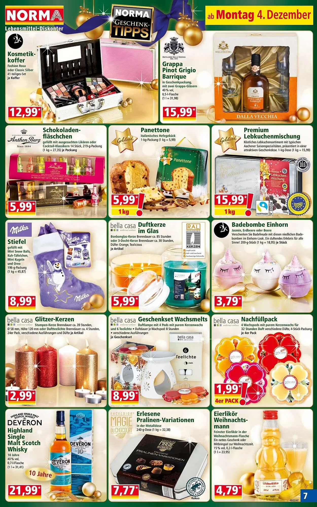 Norma Flugblatt von 3. Dezember bis 9. Dezember 2023 - Flugblätt seite 7