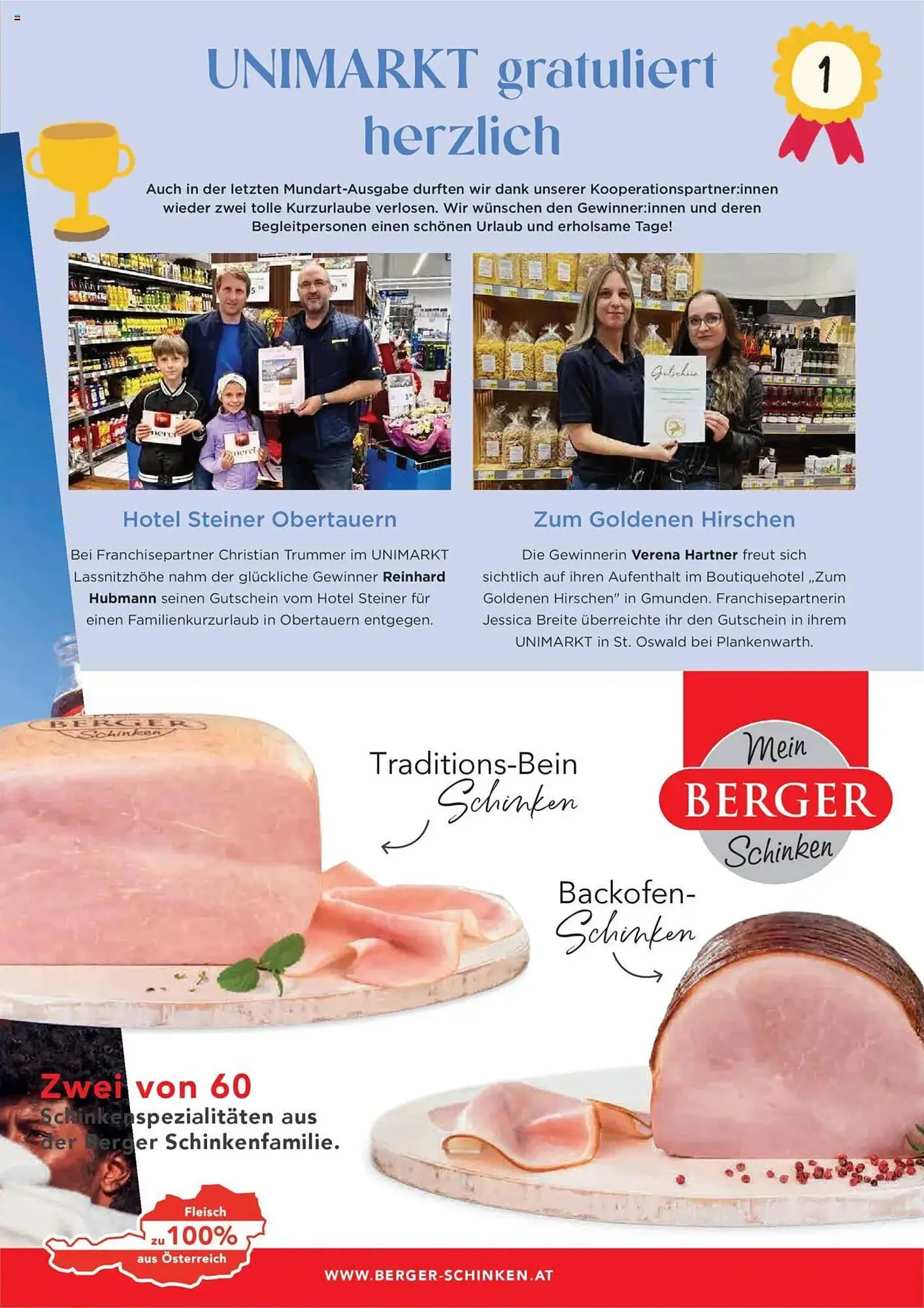 Unimarkt Flugblatt von 1. Juli bis 4. Dezember 2025 - Flugblätt seite  75