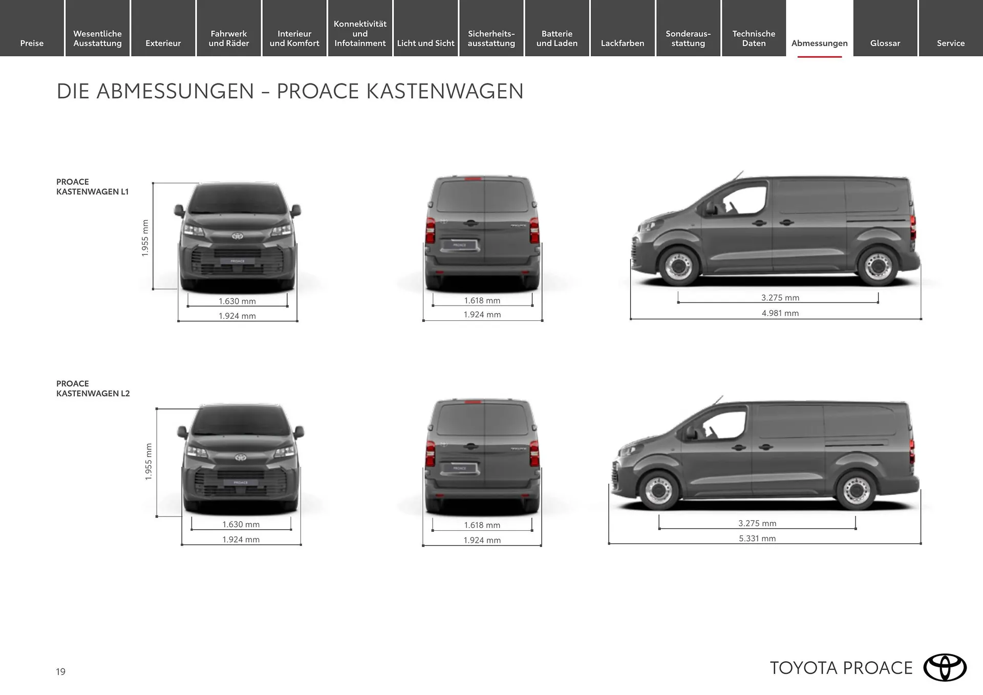 Toyota Flugblatt von 1. April bis 30. April 2026 - Flugblätt seite  19
