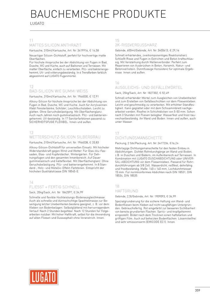 Fliesen 2024 von 5. Juni bis 31. Dezember 2024 - Flugblätt seite  357