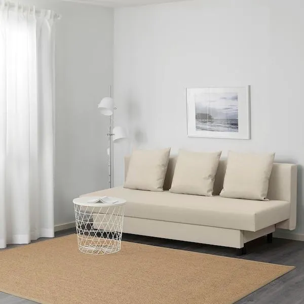 3er-Bettsofa, beige