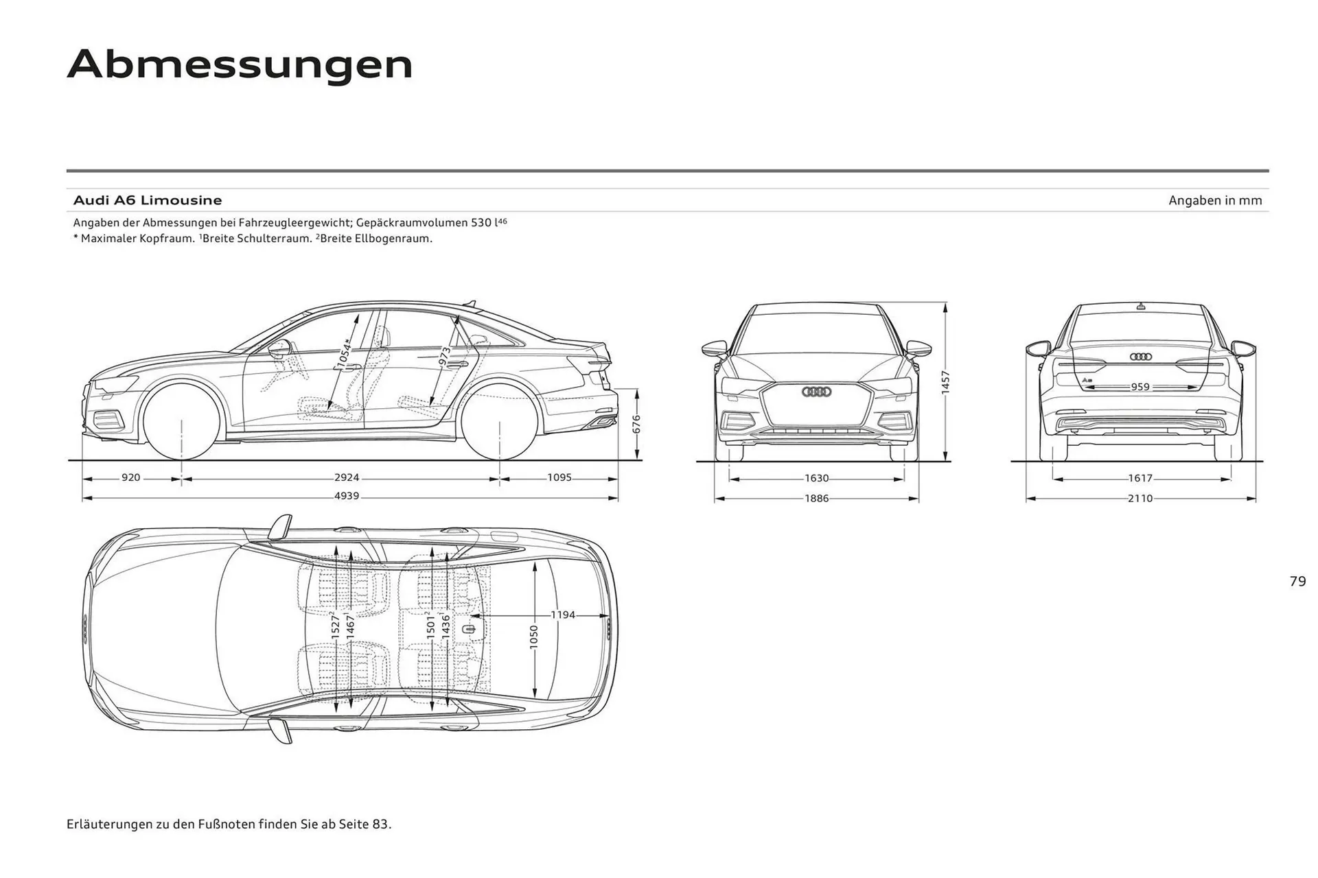 Audi A6 Flugblatt von 2. November bis 2. November 2024 - Flugblätt seite  83