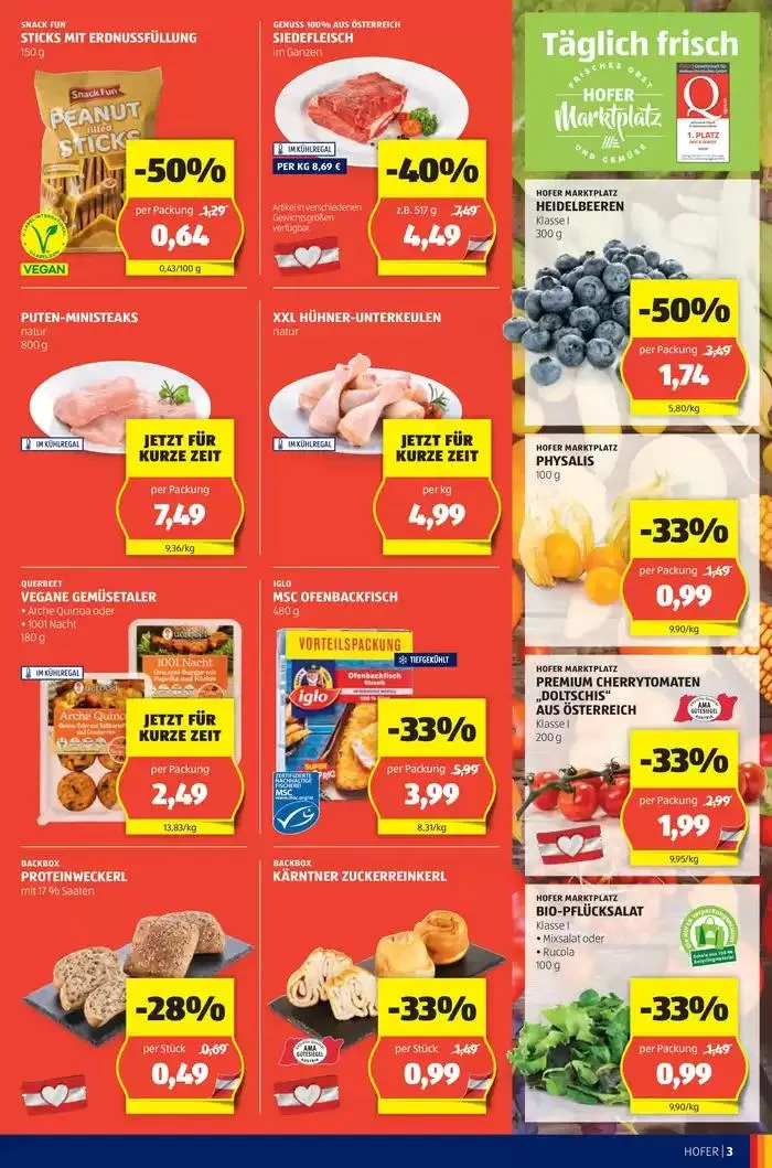 Blättern Sie online im HOFER Flugblatt von 31. Dezember bis 7. Jänner 2025 - Flugblätt seite 5