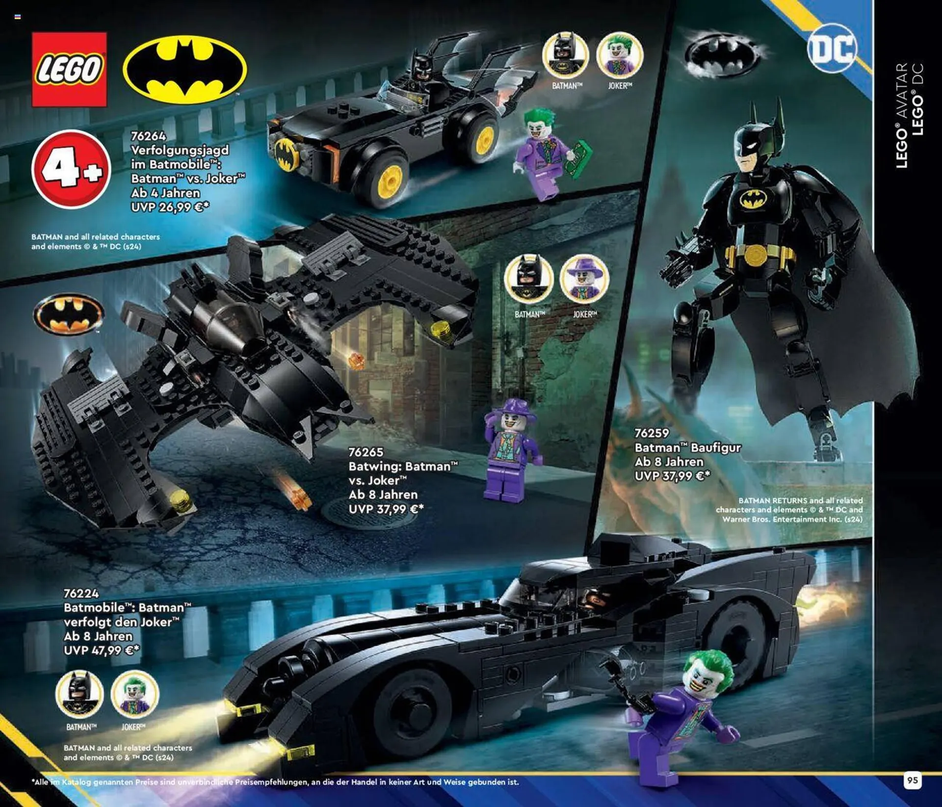 Lego Flugblatt von 4. Jänner bis 30. Juni 2024 - Flugblätt seite  95