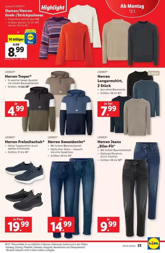Exklusive Schnäppchen von 9. Jänner bis 15. Jänner 2025 - Flugblätt seite  27