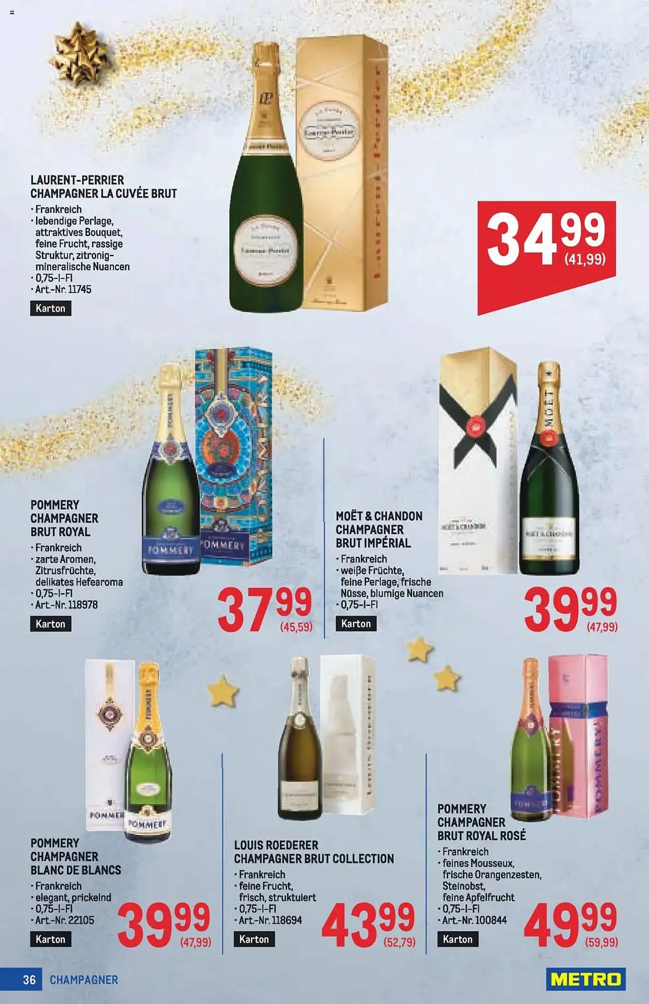 Metro Flugblatt von 16. Oktober bis 24. Dezember 2025 - Flugblätt seite  36