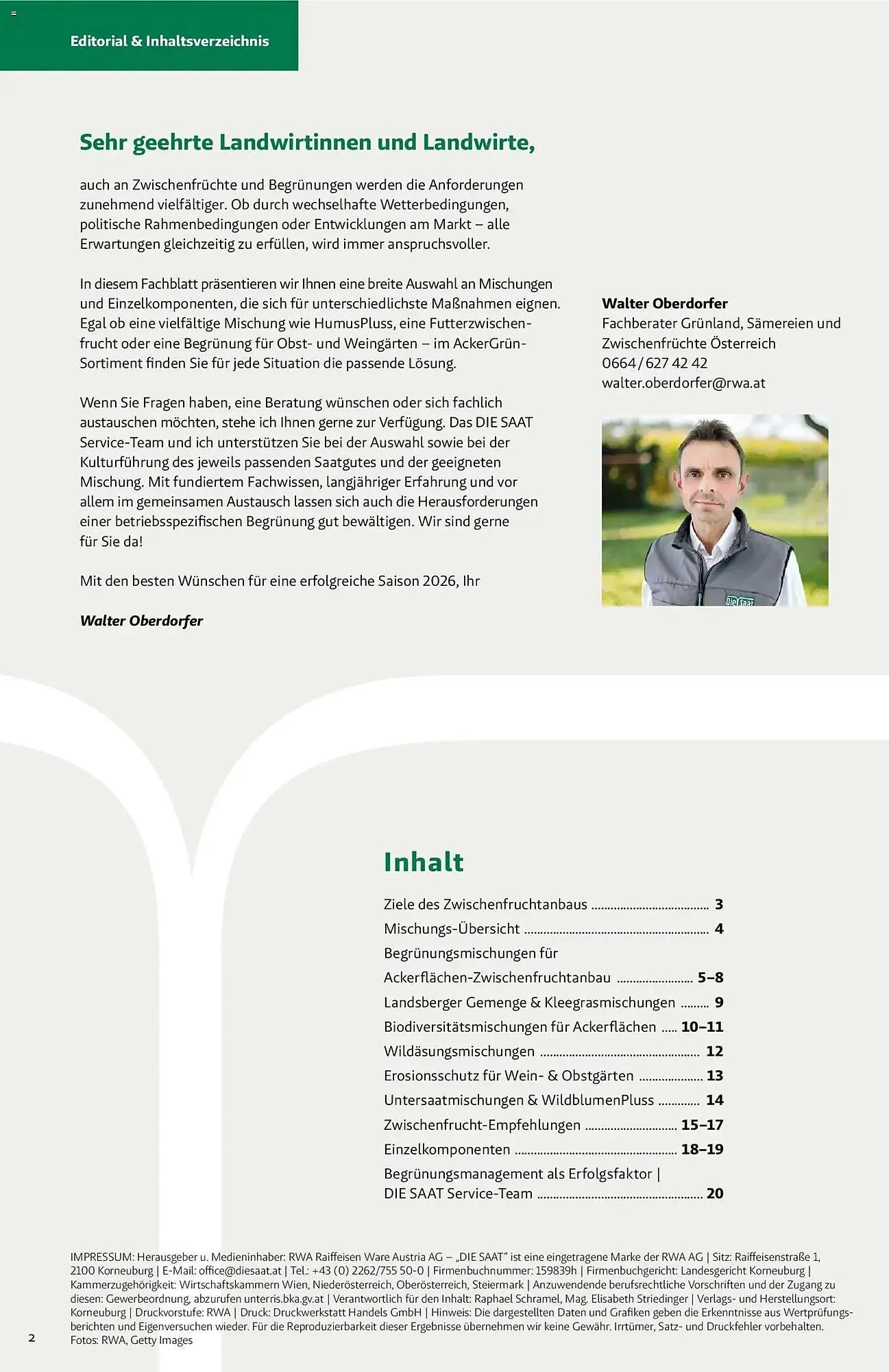 Lagerhaus Flugblatt von 26. März bis 26. September 2026 - Flugblätt seite  2