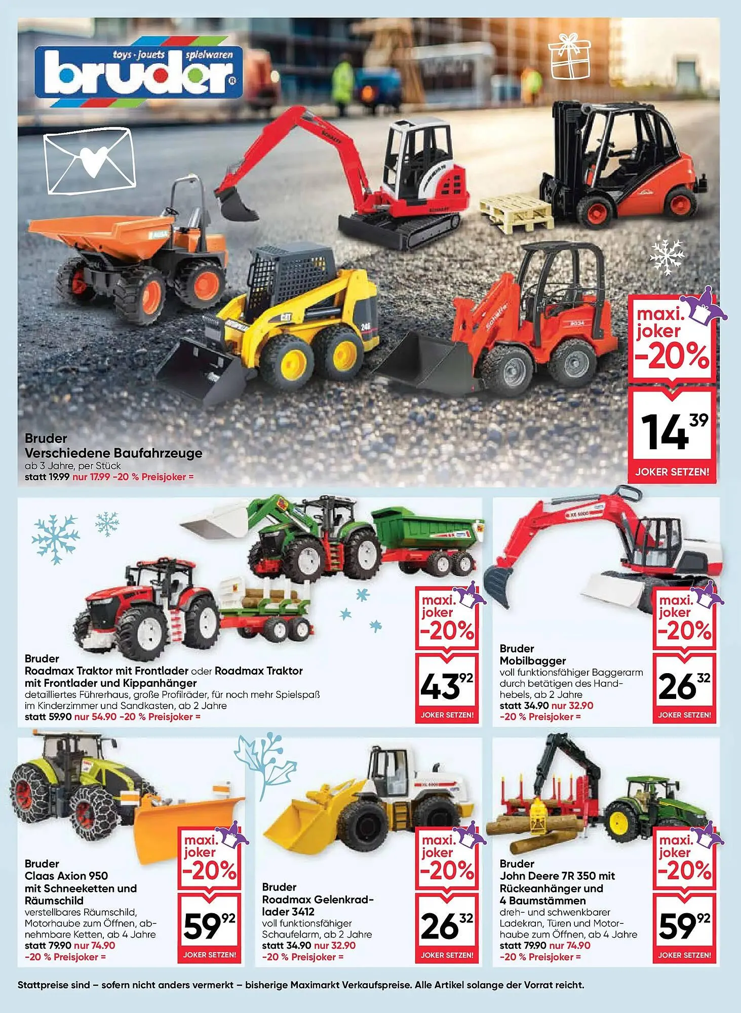 Maximarkt Flugblatt von 30. Oktober bis 24. Dezember 2025 - Flugblätt seite  34