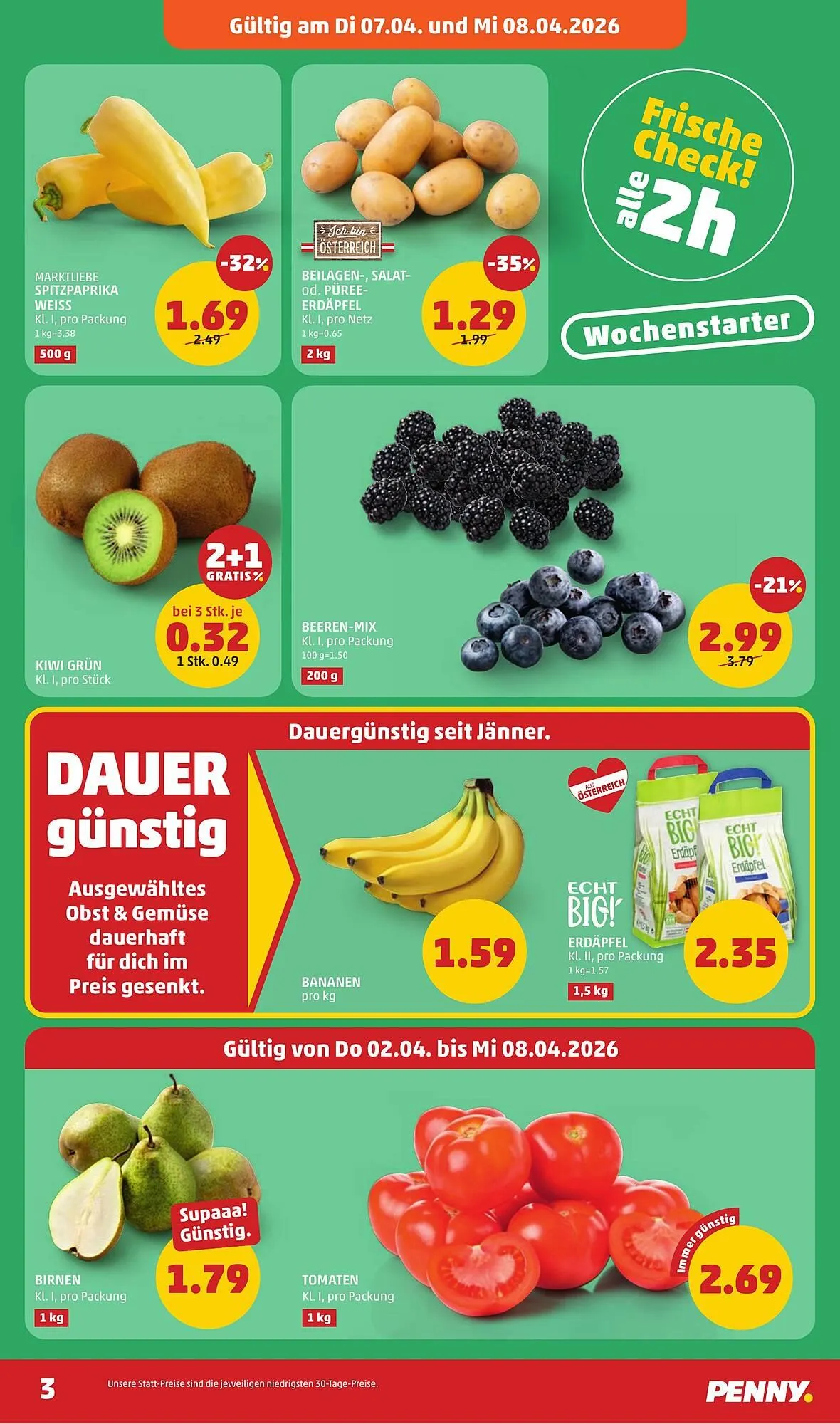 PENNY Flugblatt von 2. April bis 8. April 2026 - Flugblätt seite  3